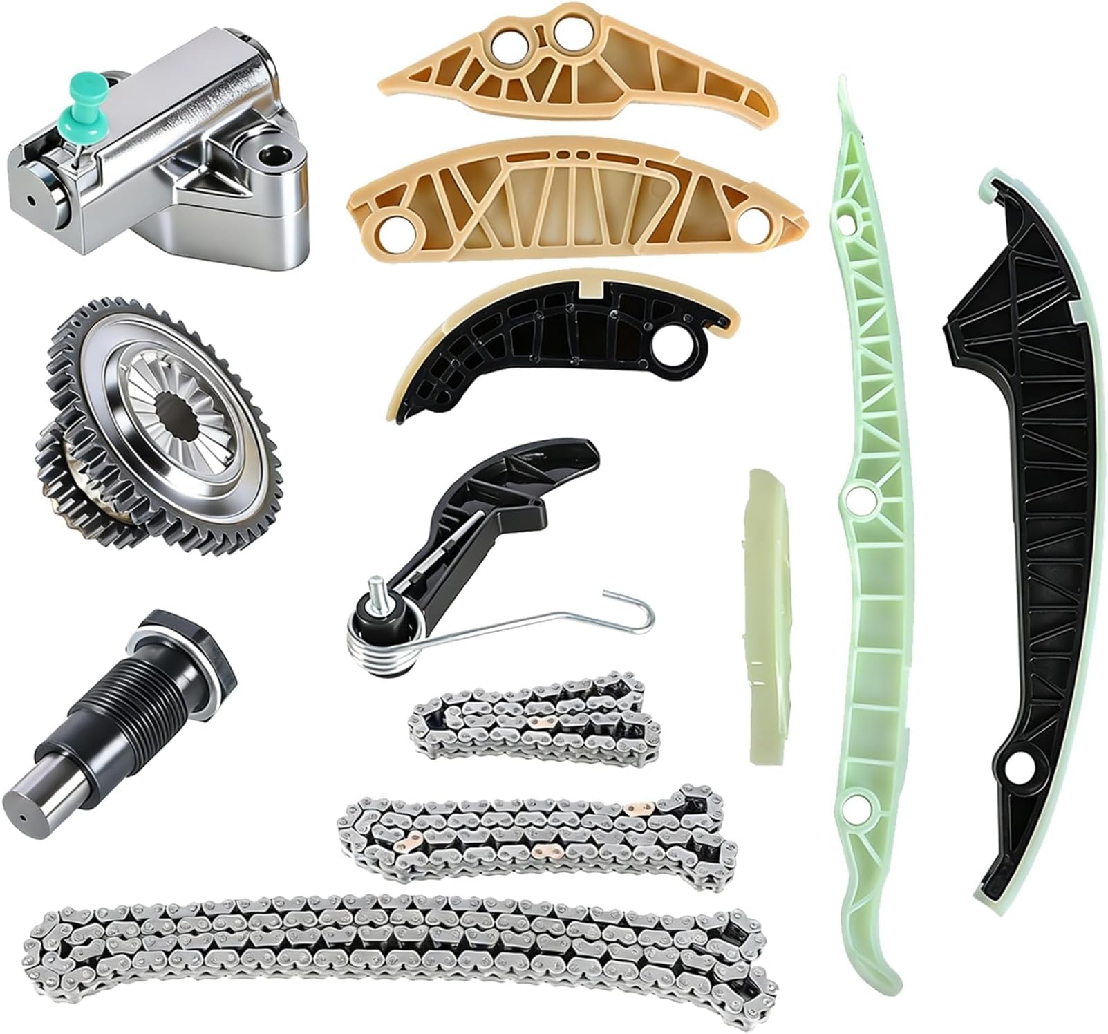 Timing Chain Kit Replacement for 2008-2015 G-olf MK5 MK6 Pa-ssat A4 EA888 1.8/2.0T