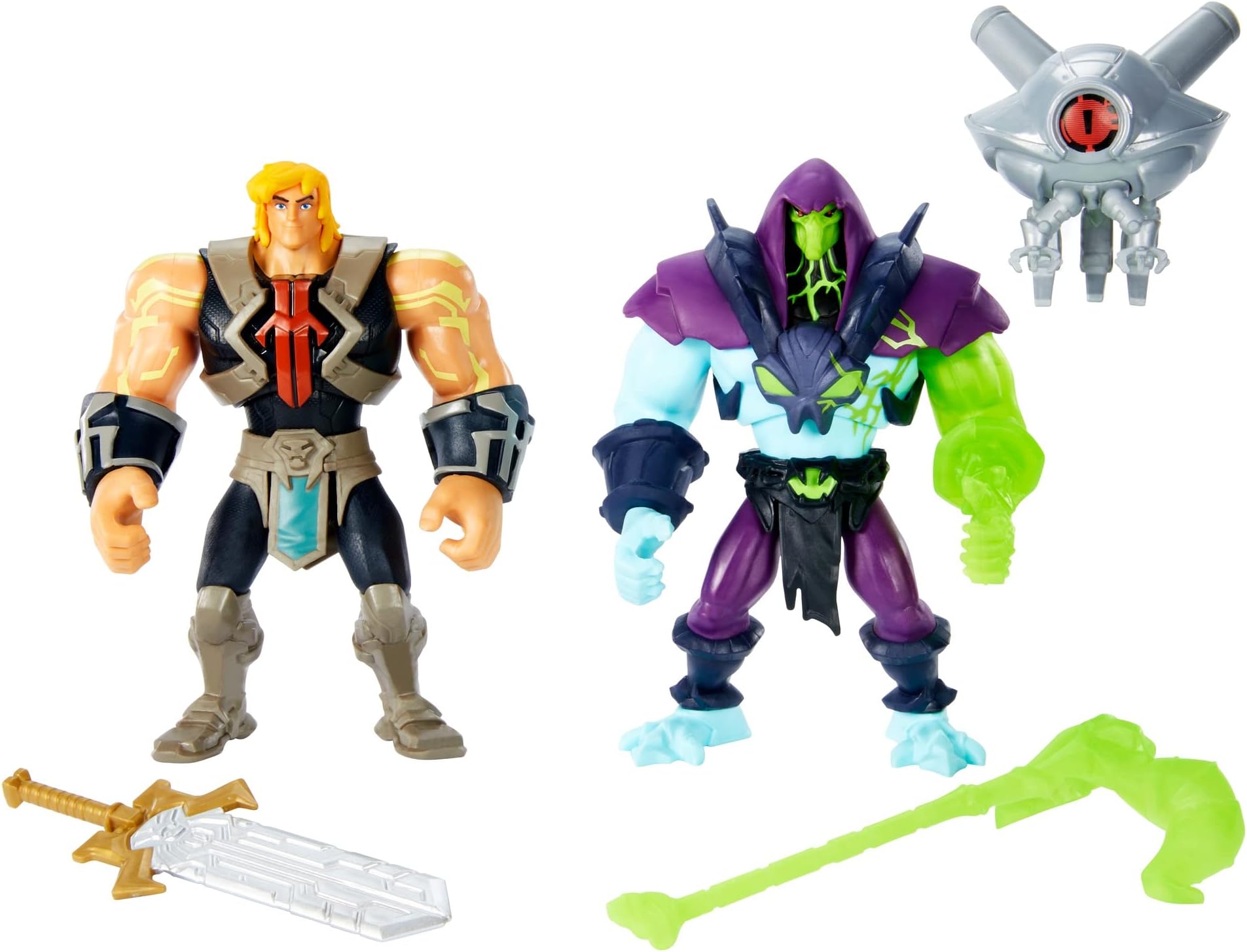 Motu Animated, Batalha Por Eternia, Mattel, 2 Pack, HDY29, Multicor
