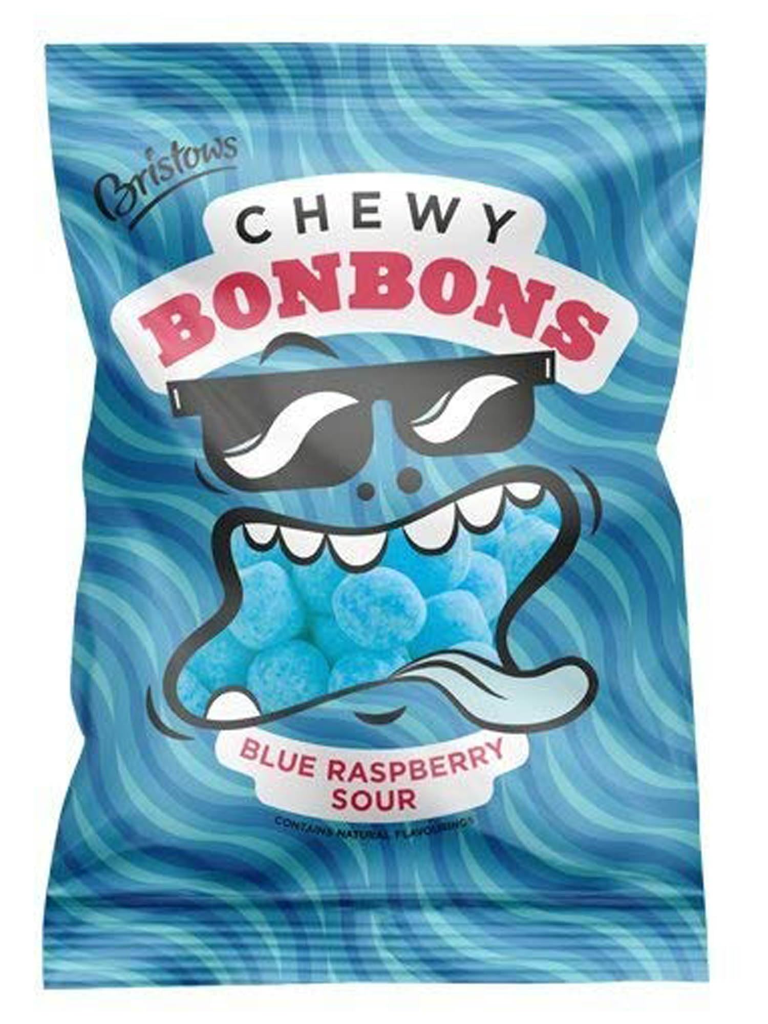 BristowsChewy Blue Raspberry Bon Bons 150g