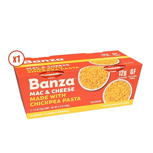 Miniatura 1 de Banza Tazas de garbanzos para Mac y queso 42 onzas