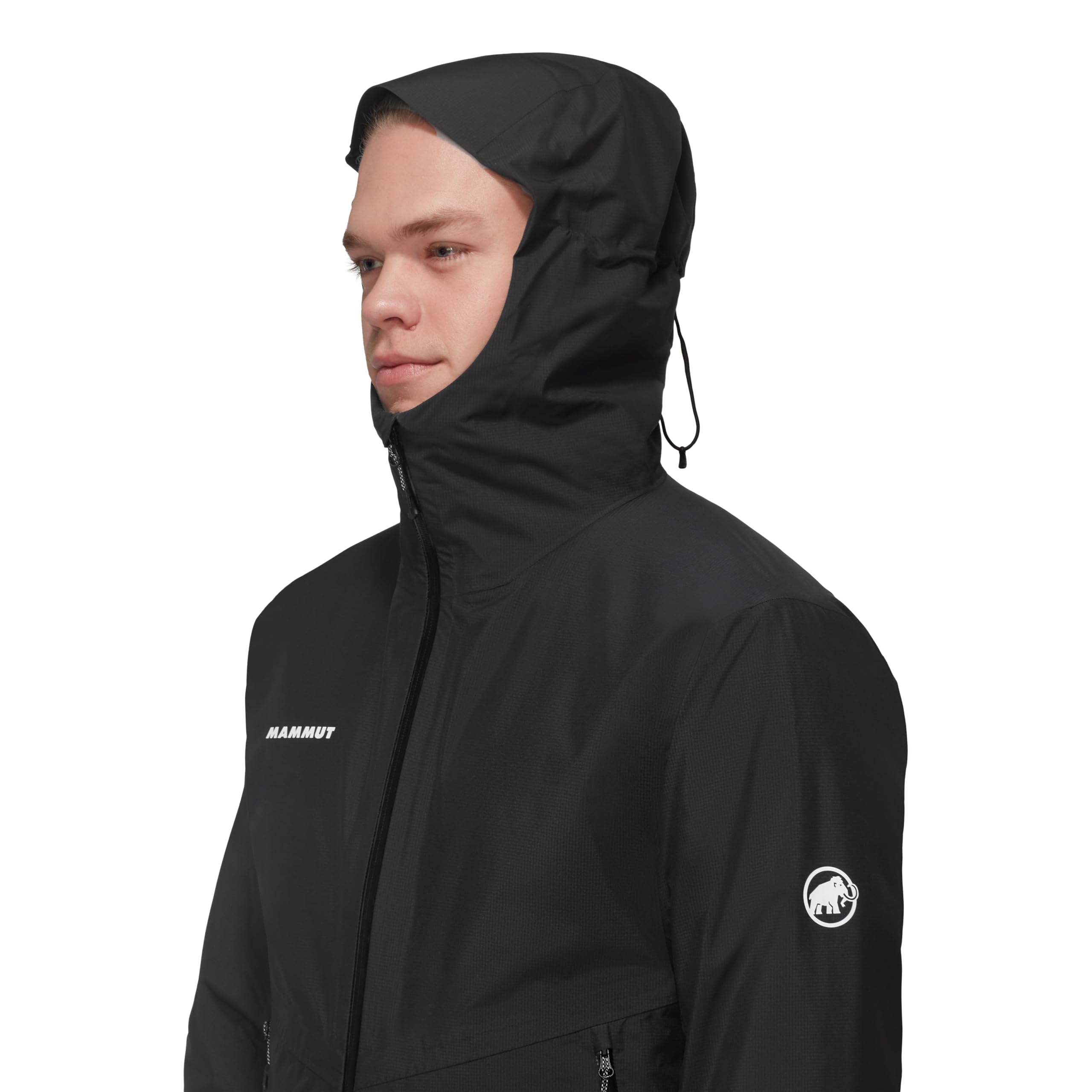 Mammut Alto Light 3 in 1 HS Hooded Jacket Herren Kombijacke Freizeitjacke wasserdicht mit Kapuze schwarz schwarz
