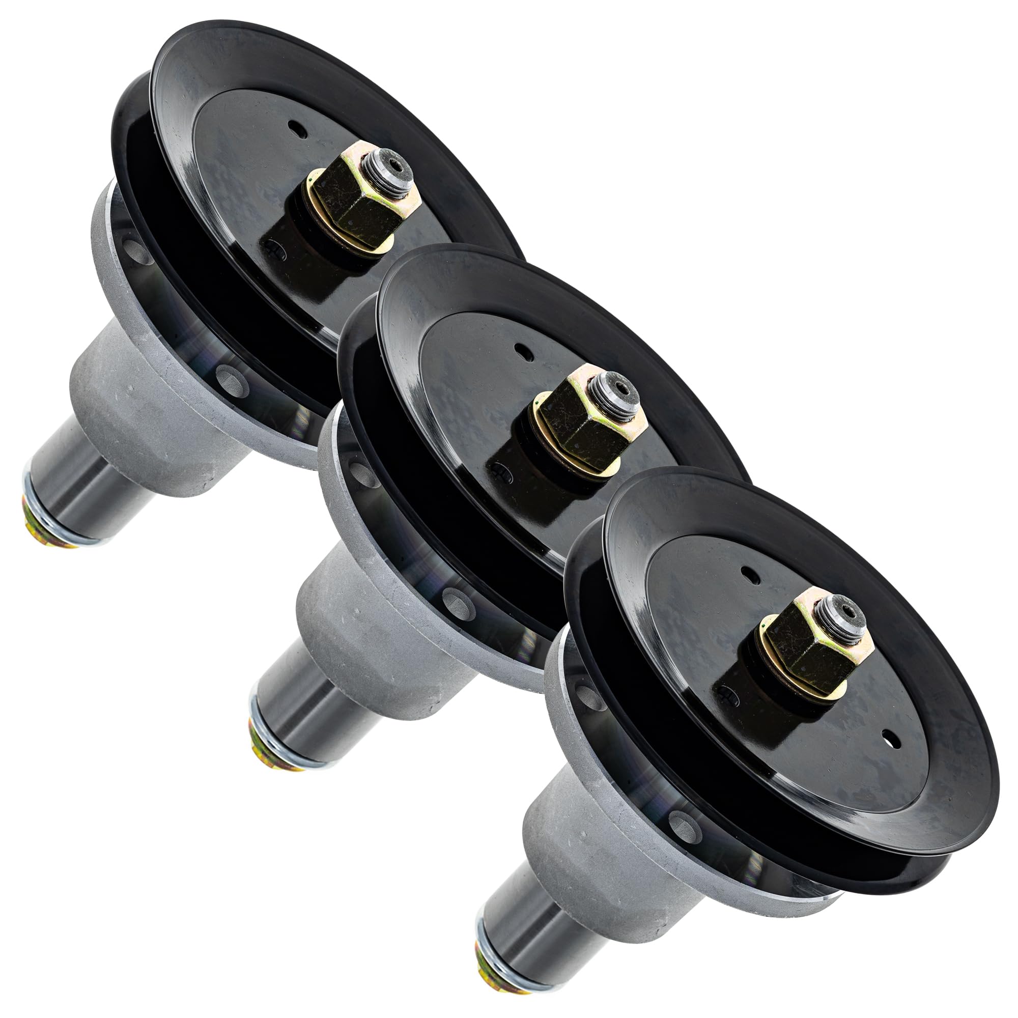 軸三点 3 speed engraved shift knob BLACK: M10x1.25 for 1968-1973