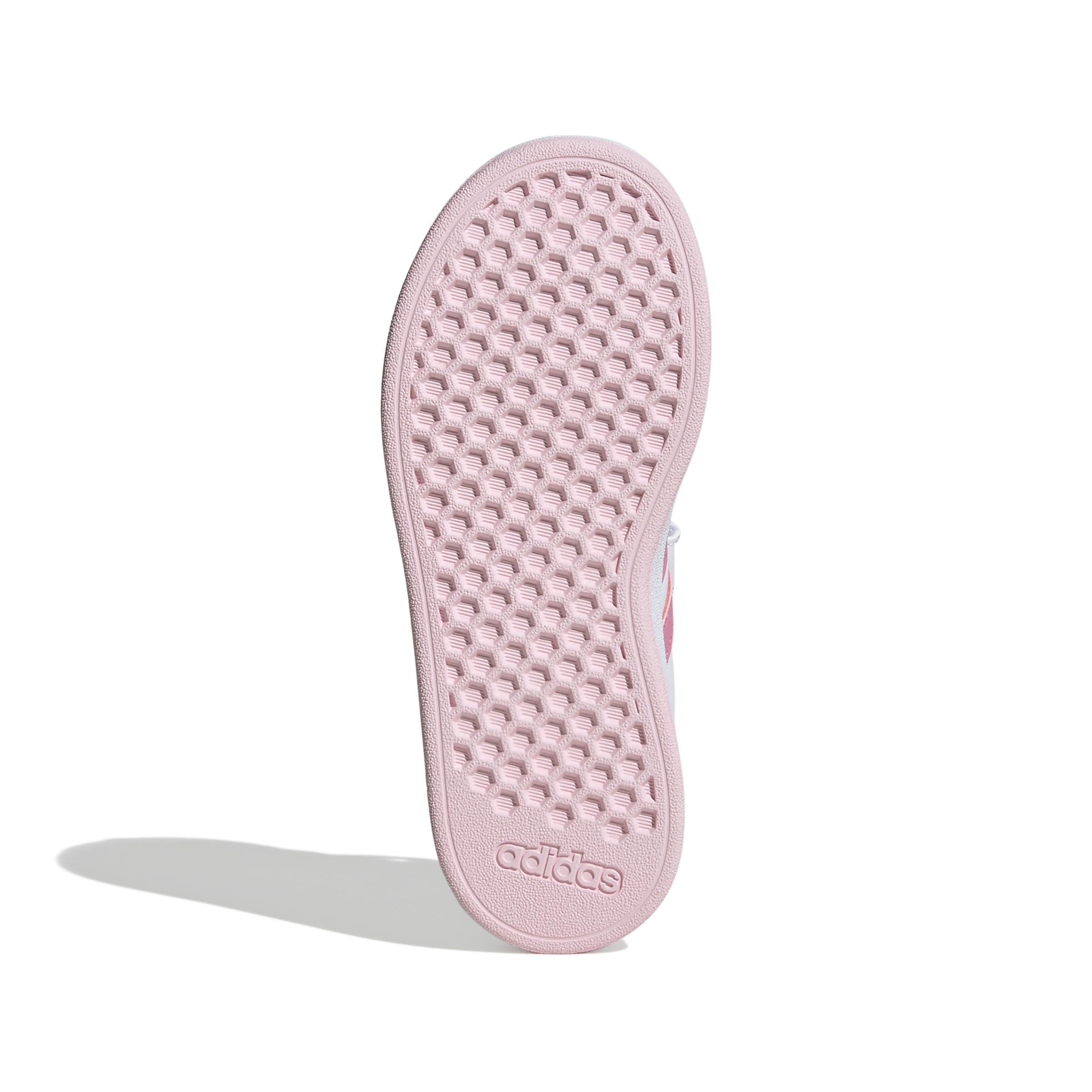 Adidas Unisex - Bambini Grand Court 2.0 Shoes Children, Cloud White/Bliss Pink/Clear Pink, 34 EU