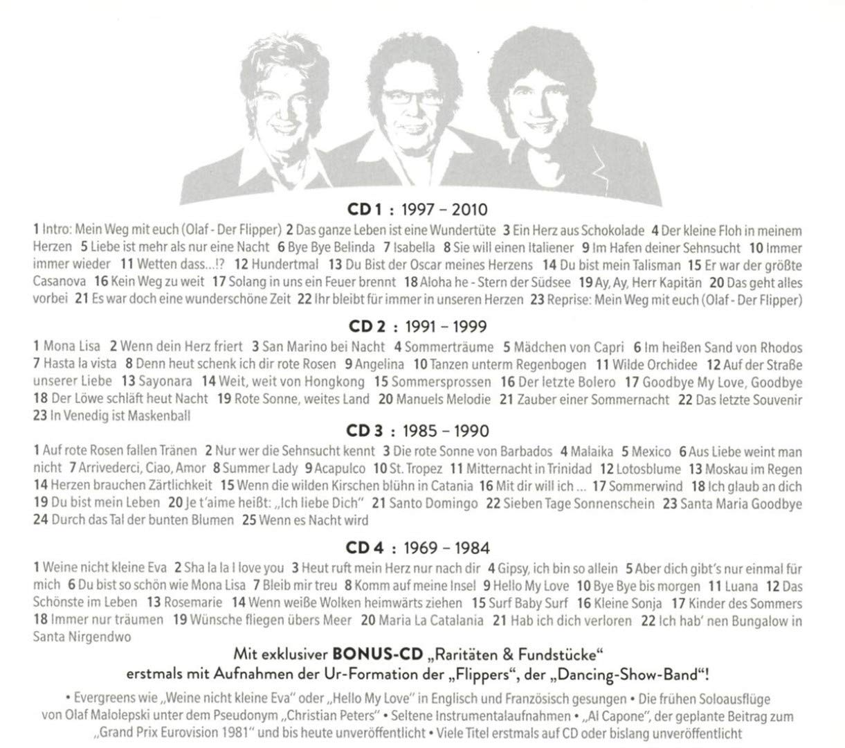 Das Weisse Album - 50 Jahre Flippers (5CD)