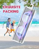 Vista 6 de Kids Swim Goggles,Swimming Goggles for Kids 6-14, Anti-Fog UV Protection Pool Glasses for Boys Girls