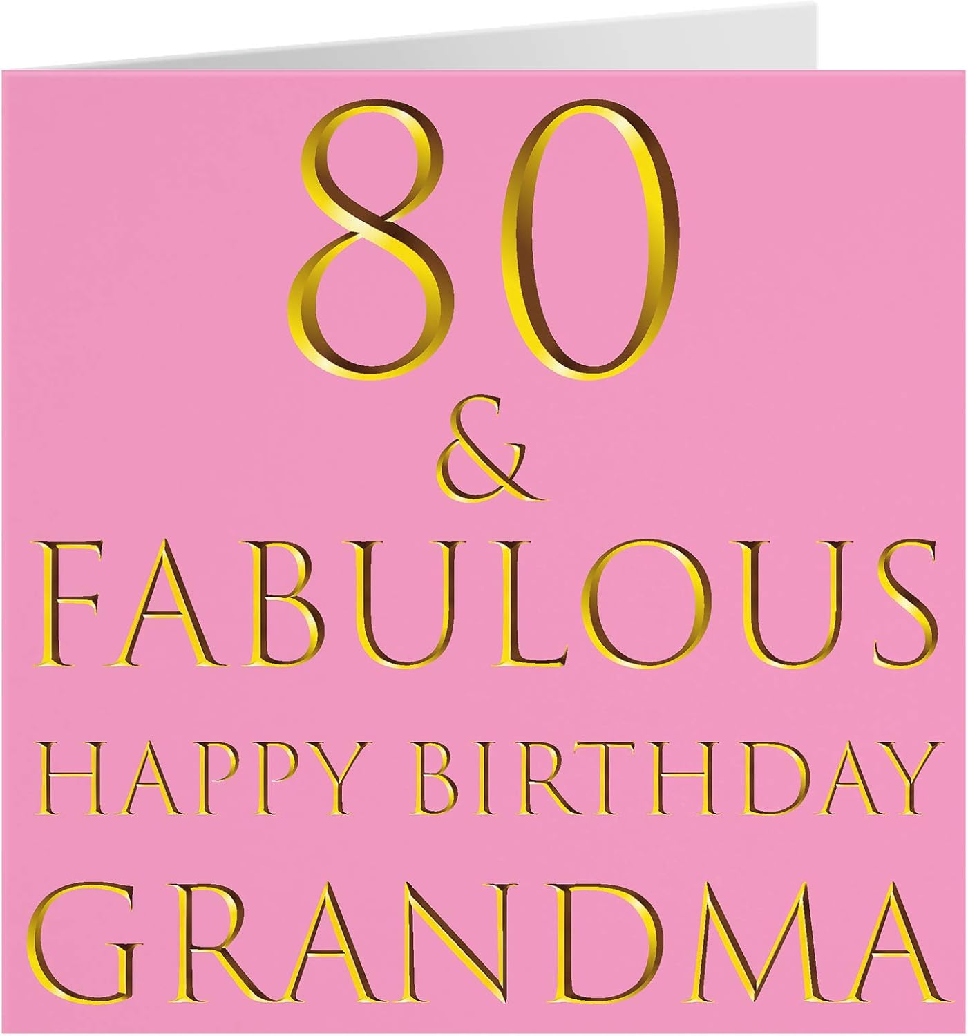 Rede Zum 80 Geburtstag Der Mutter Geburtstagskarte zum 80. Geburtstag der Großmutter – „80 & Fabulous