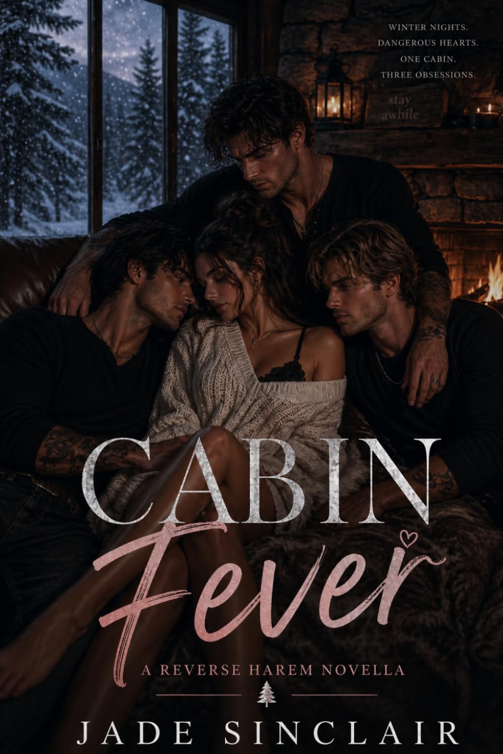 Cabin Fever: A Reverse Harem Novella