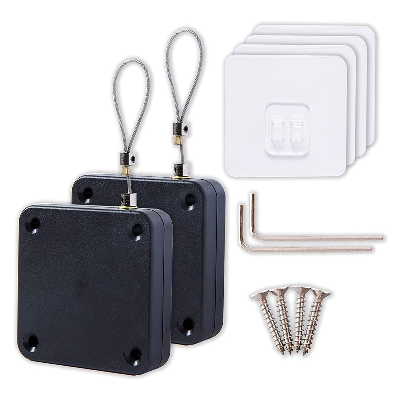 X spring Automatic Door Closer, Punch Free Sensor Door Closers, Commercial Adjustable Sliding Screen Door Closer, Multifunctional Door Closer for Bedroom Residential Home