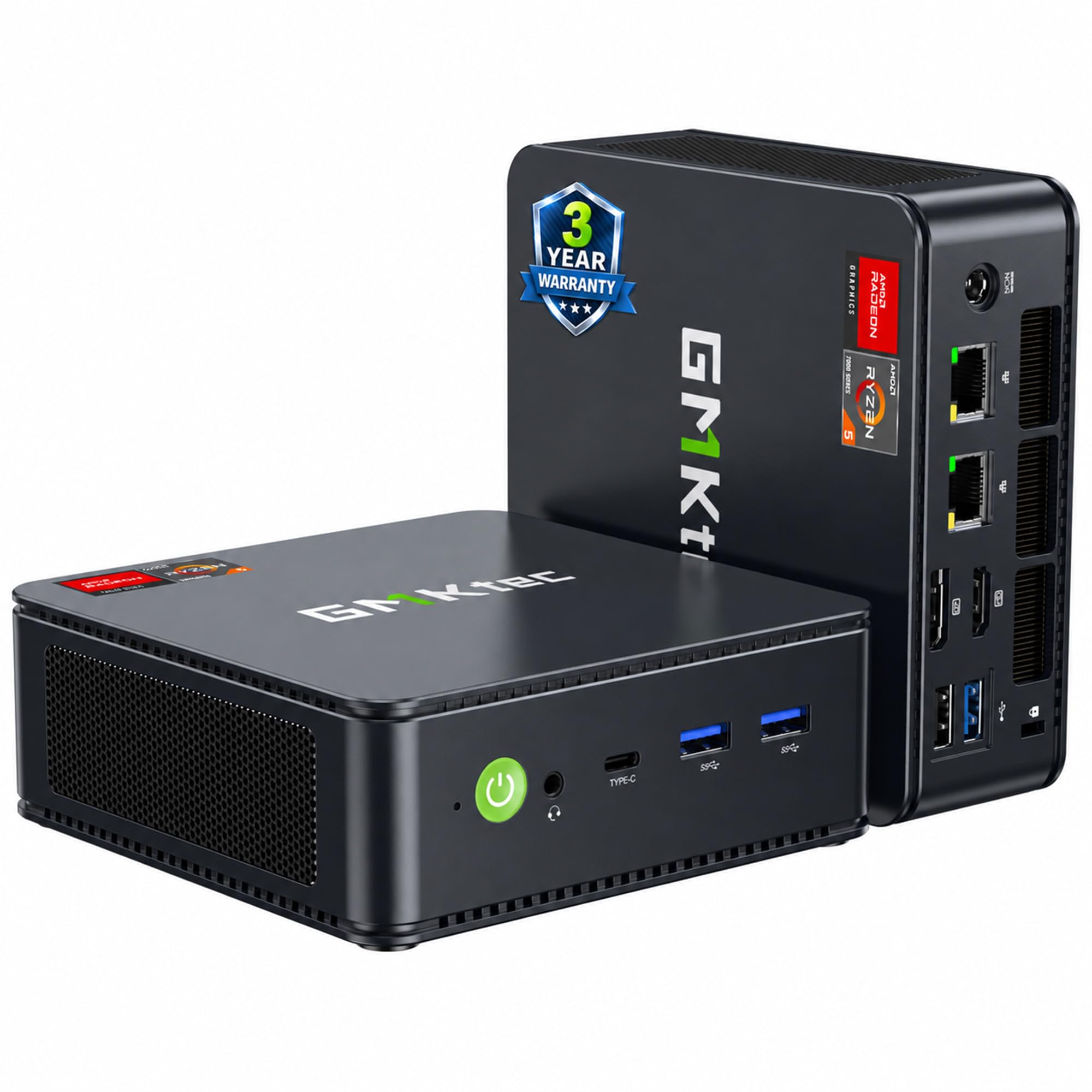 GMKtec M6 Ultra Gaming Mini PC Ryzen 7640HS 32GB RAM DDR5 1TB SSD