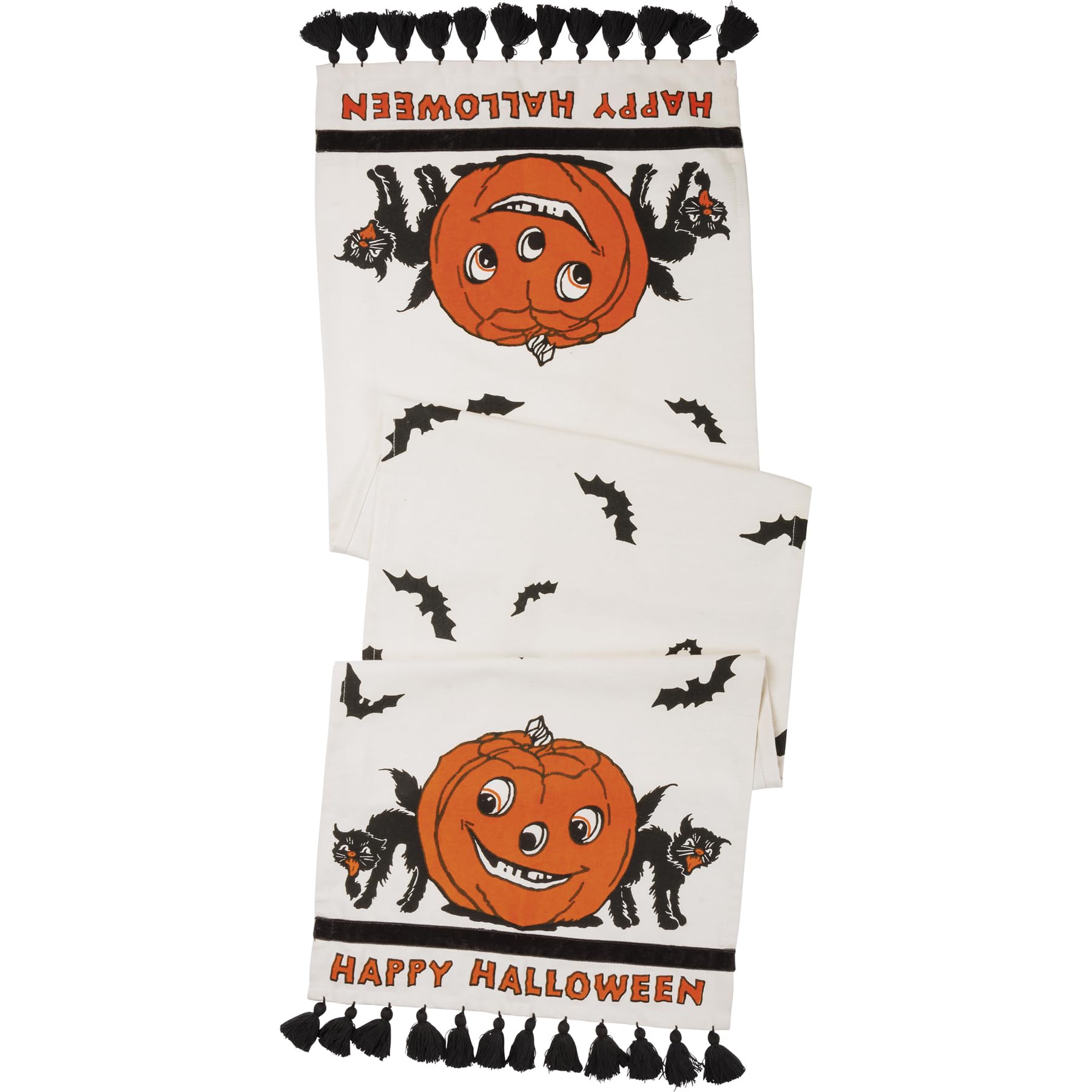 Primitives by Kathy Halloween Table Runner, Multicolor
