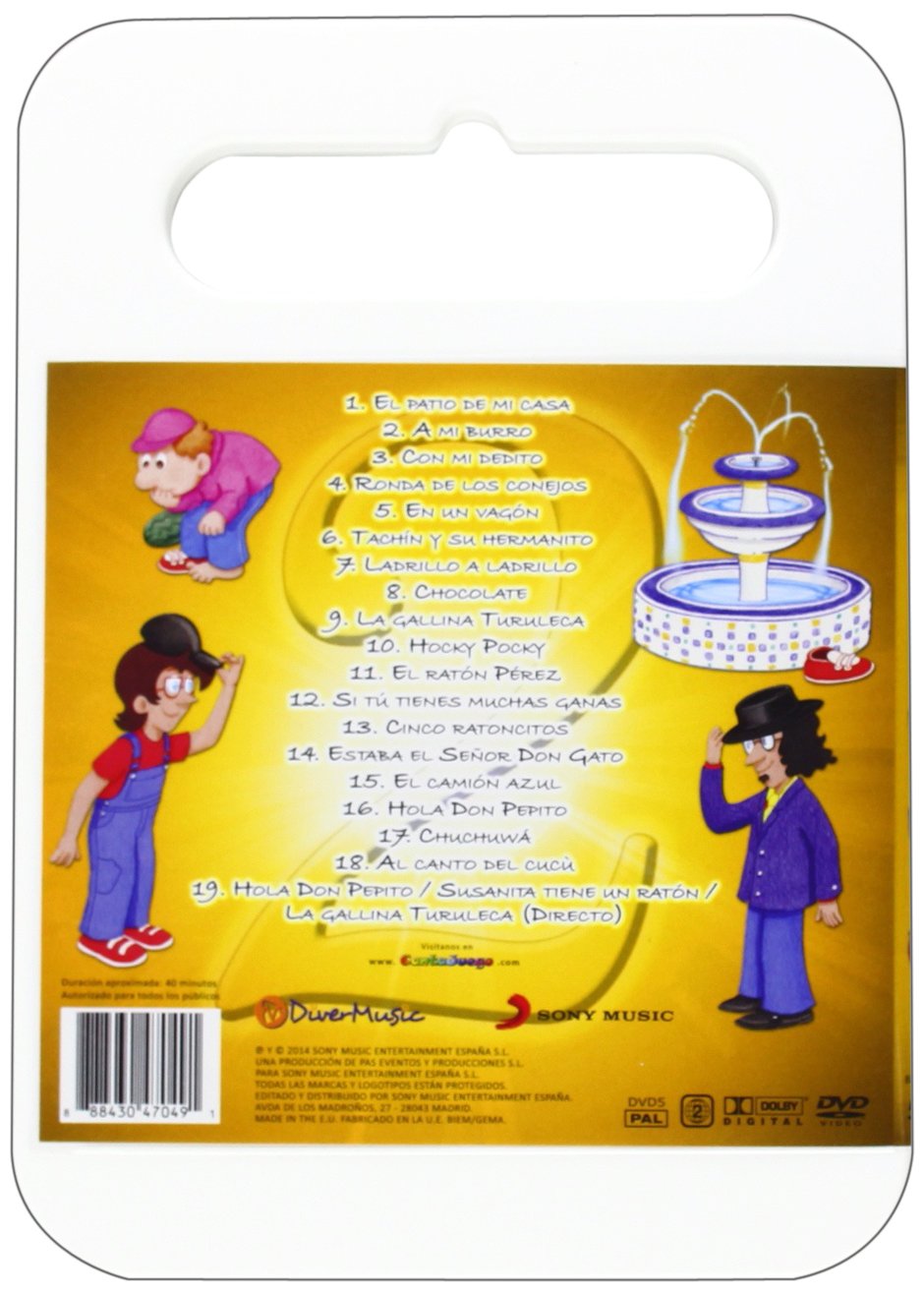 Cantajuego Volumen 2 Reedición DVD