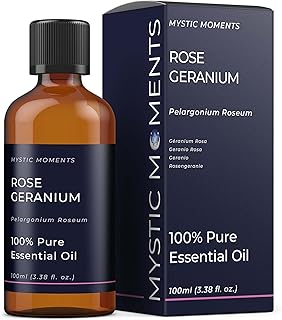 Mystic Moments | Rose Geranium Essential Oil - 100ml - 100% Pure