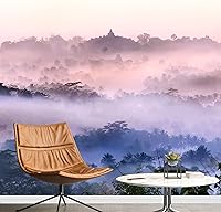 Vista 8 de SIGNWIN Mural de pared Bosque autoadhesivo extraíble para decoración de pared de dormitorio sala de estar, 66 x 96 pulgadas