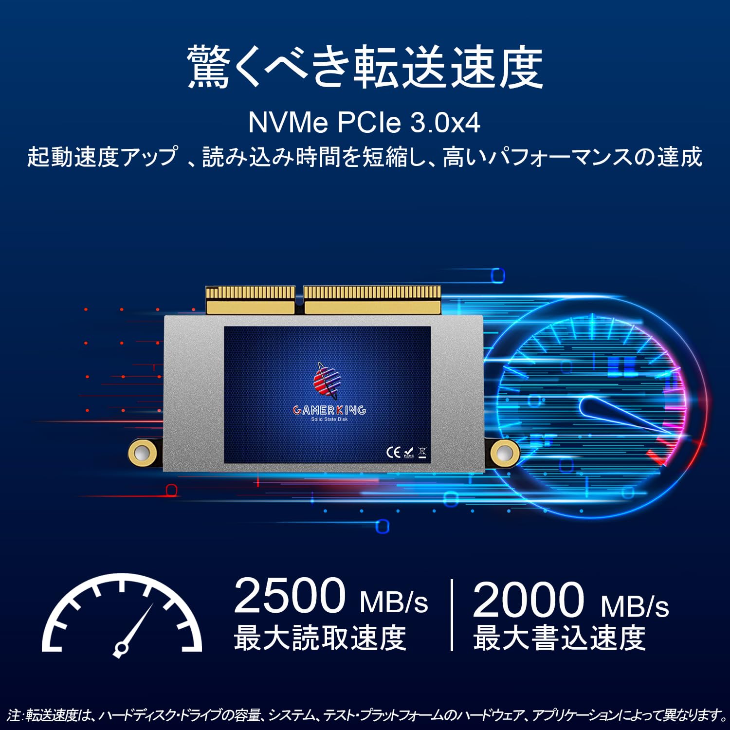 Amazon | Gamerking 512GB NVMe PCIe内蔵SSD Mac専用