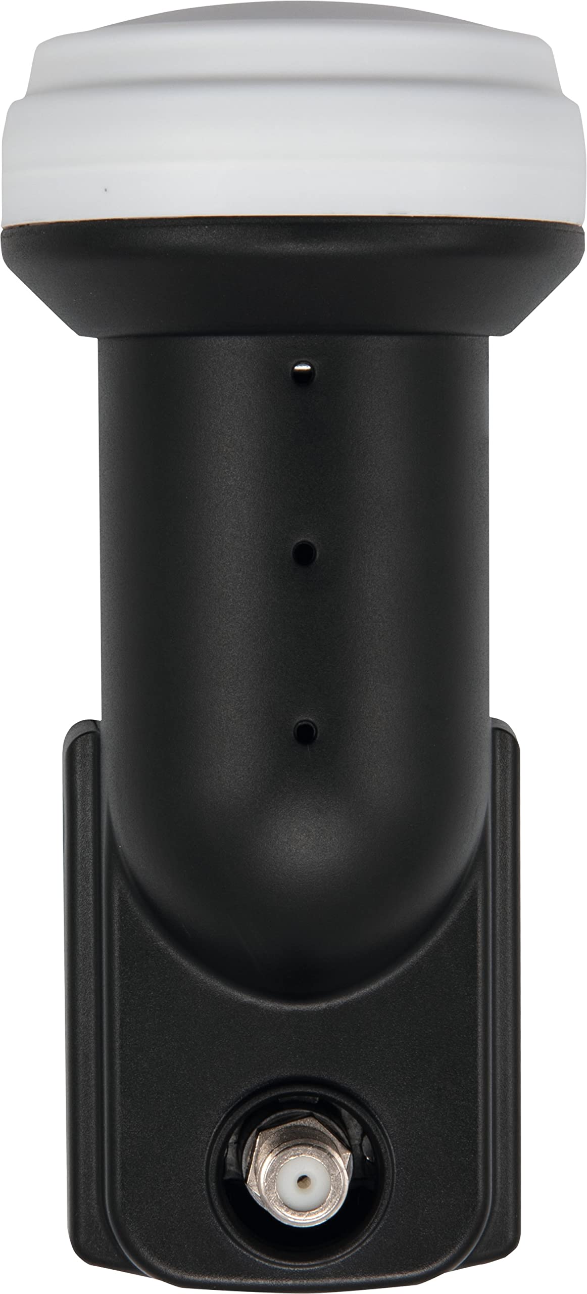 TechniSat Single LNB – 1 partecipante nero – con satellite e filtro LTE (1 volta, digitale, Full HD, UDH, 4K, 3D, qualità premium)