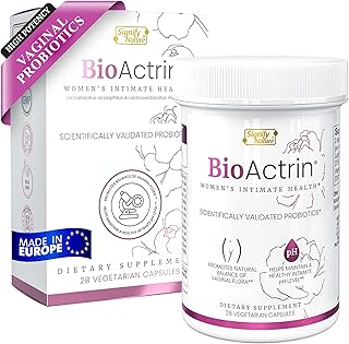 Bioactrin Vaginal Probiotics for Women - Formulated Bacterial Vaginosis Treatment, Yeast Infection and Vaginitis Relief - ...