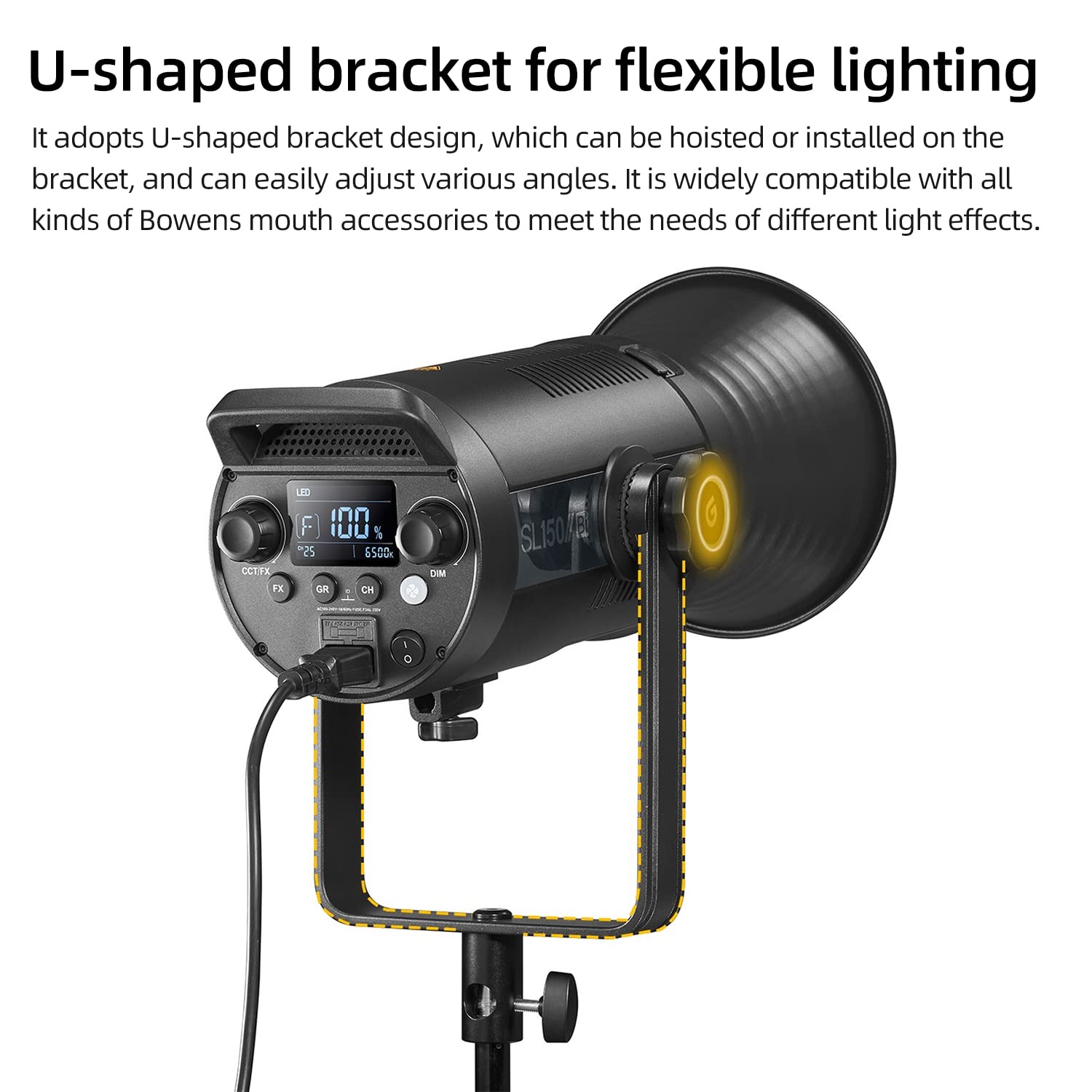 Amazon | GODOX SL150IIBiバイカラービデオライトボーエンズマウント