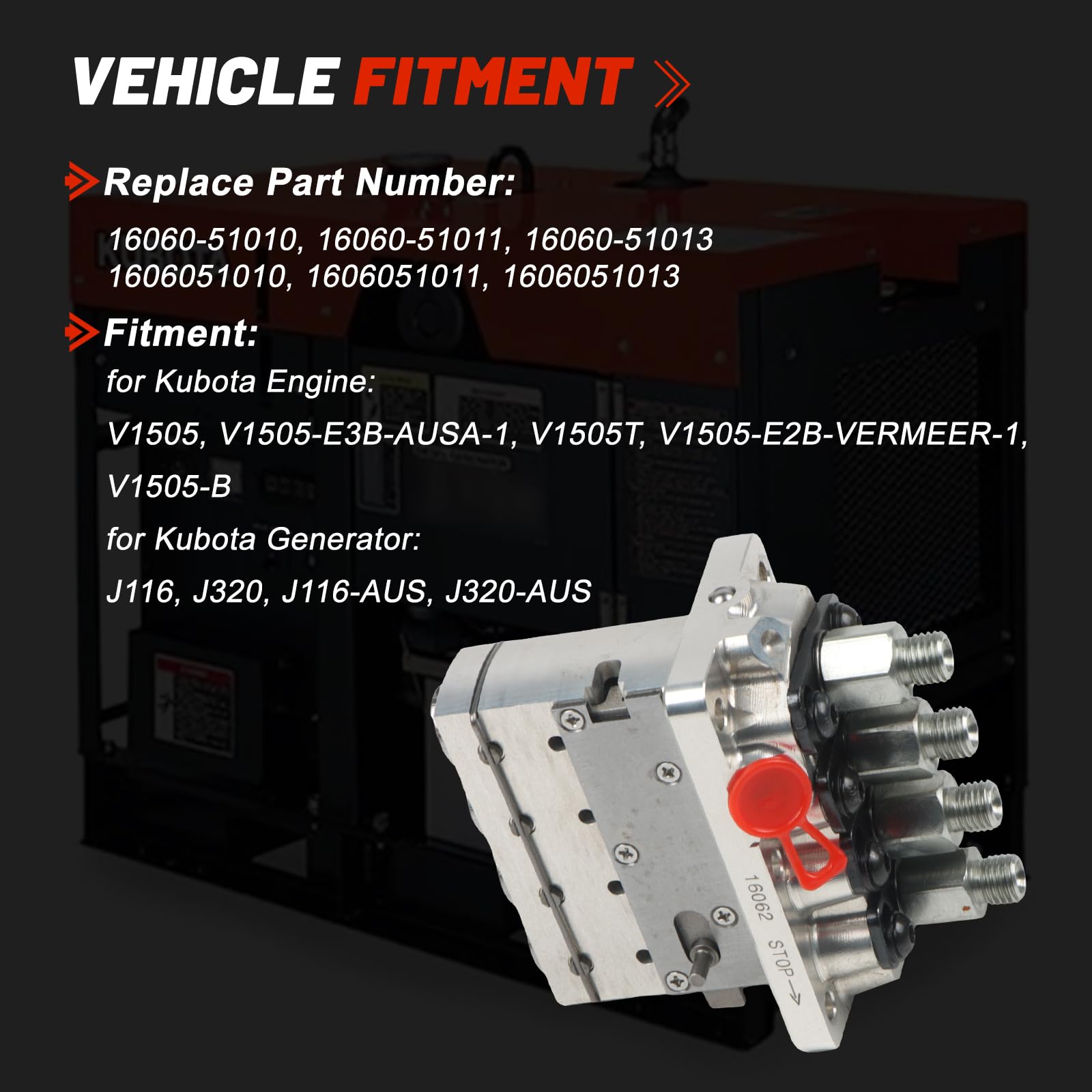 Amazon.com: 16060-51010 16060-51011 16060-51013 Fuel Injection