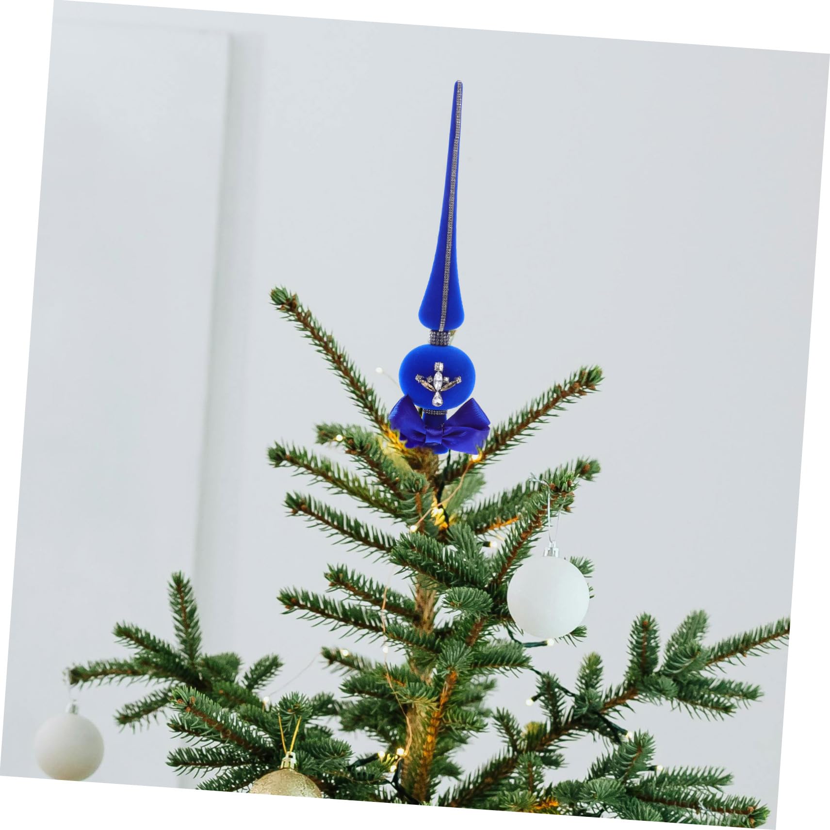 IMIKEYA 5St weihnachtsbaumspitze Stern glitzernde weihnachtsbaumspitze Vintage Baumspitze Weihnachtsbaum Stern Weihnachtsbaum Spitze Weihnachtsbaum-Top-Ornament Christbaumschmuck Plastik