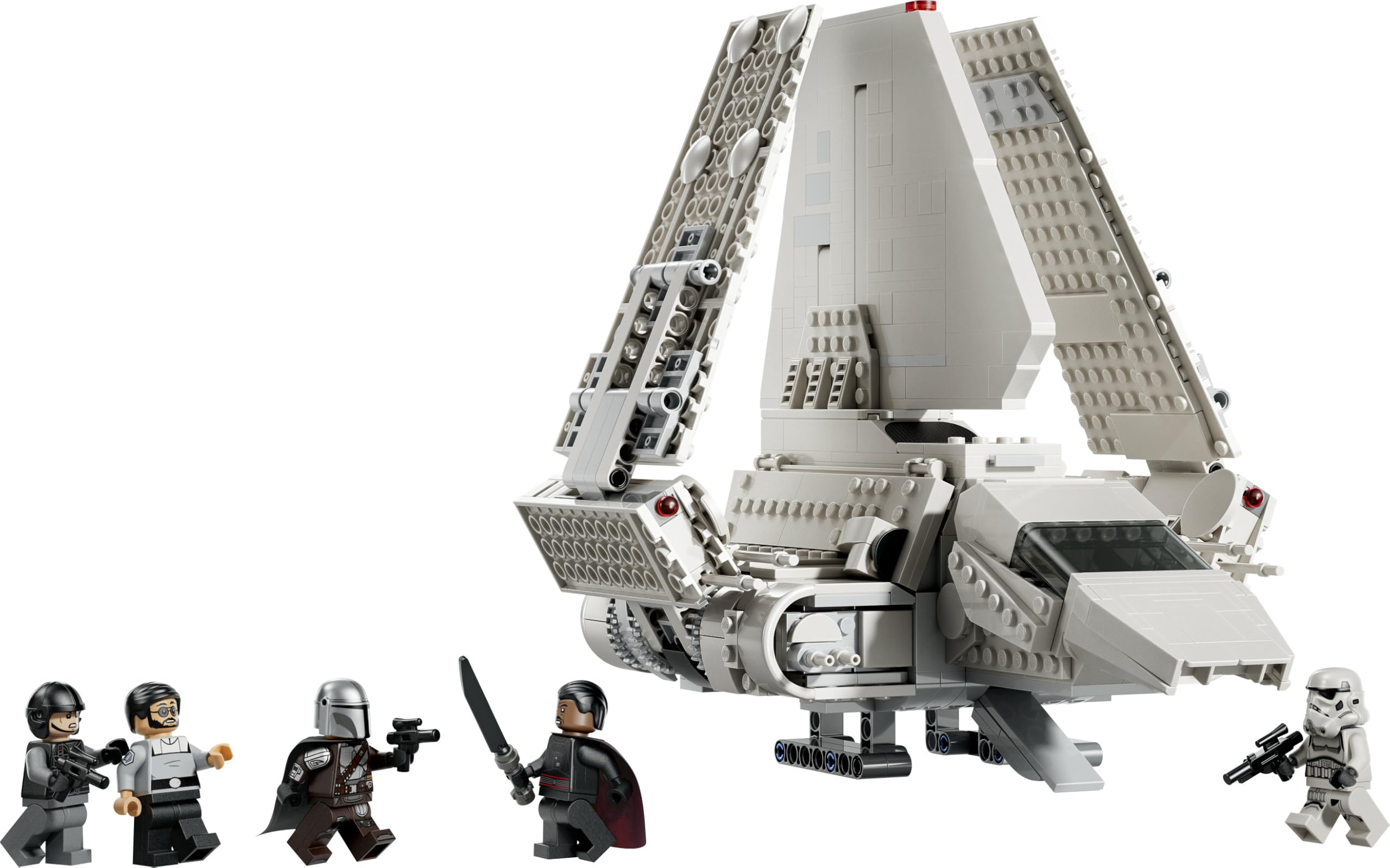 LEGO Star Wars 75459 Imperiales Shuttle der Lambda-Klasse Bauset - 5 sammelbare Minifiguren, Moff Gideon und Dunkelschwert - Geschenk für Teenager Jungs ab 14 Jahren & Erwachsene The Mandalorian Fans