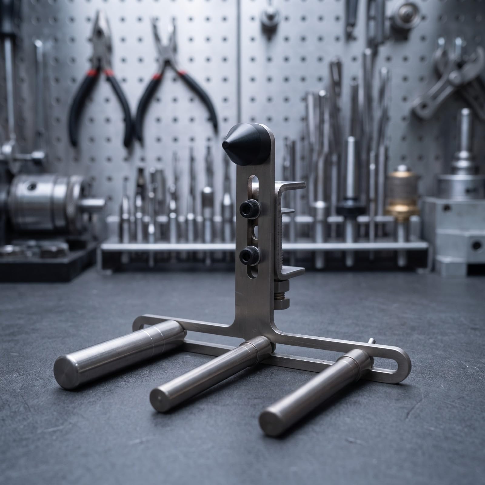 Soporte para Instrumentos Viento | Robusto, Ligero, Soporte Metal con Cono, Músicos