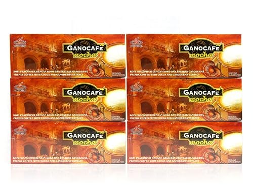 6cajas ganocafe MochaTaza de café by Gano Excel + última intervensión de envío urgente a EE. UU.