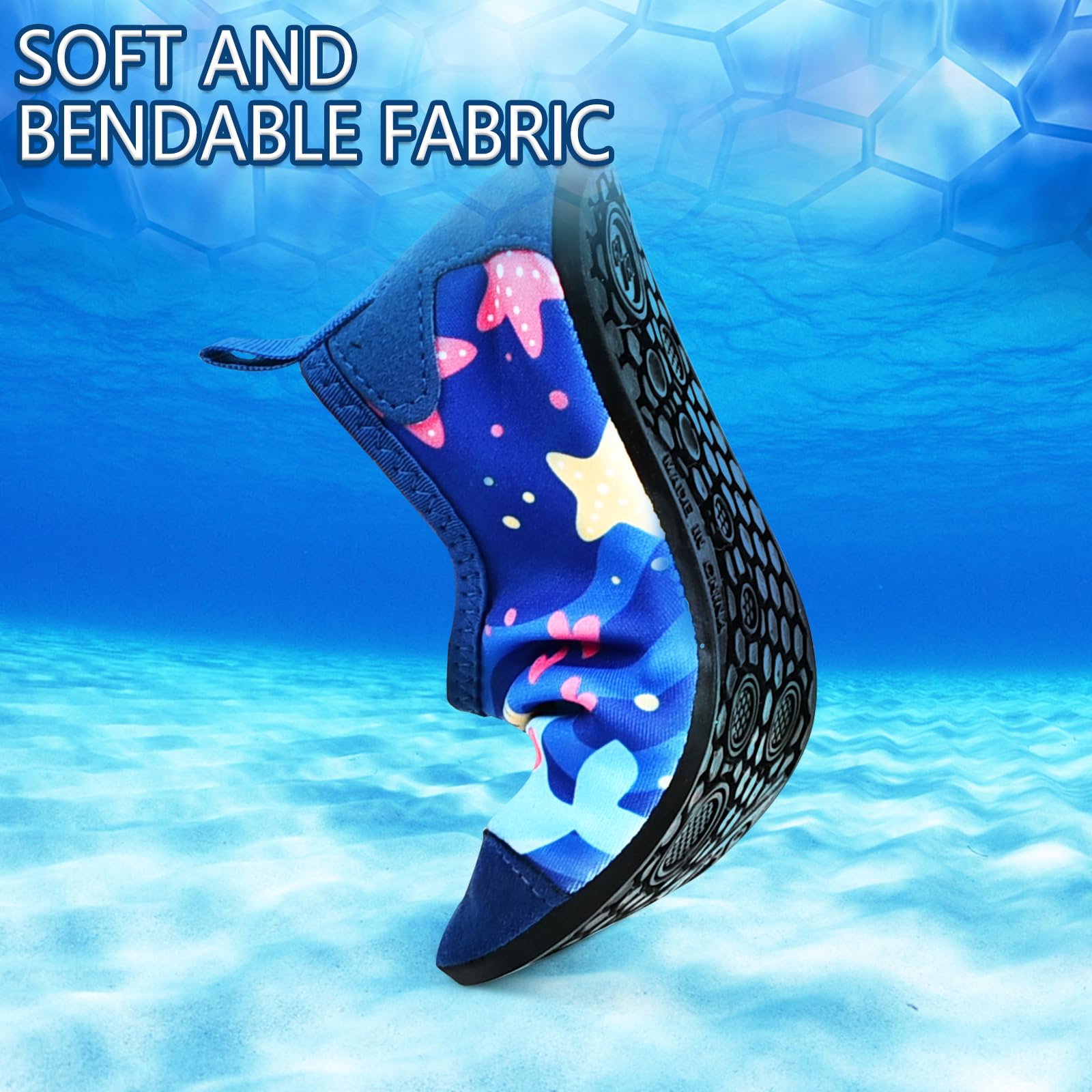 IEEILULU Zapatos Barefoot Niños, Calcetines Piscina Niño, Secado Rápido para Niños y Niñas para Playas, Piscinas, Parques Acuáticos