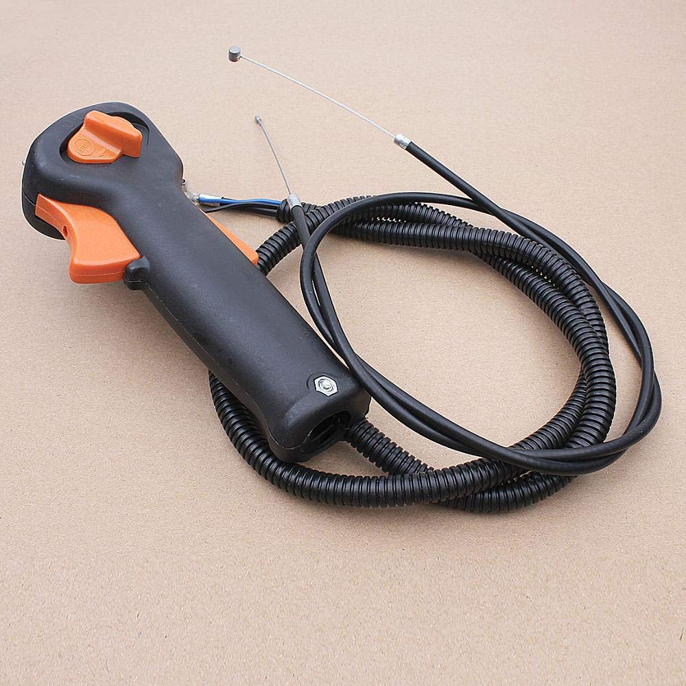 Interruptor de Cable de gatillo de acelerador compatible con St-i-hl FS75 FS80 FS85, piezas de desbrozadora 41371801109, cortacésped de gasolina de repuesto Accesorios para herramientas eléctricas