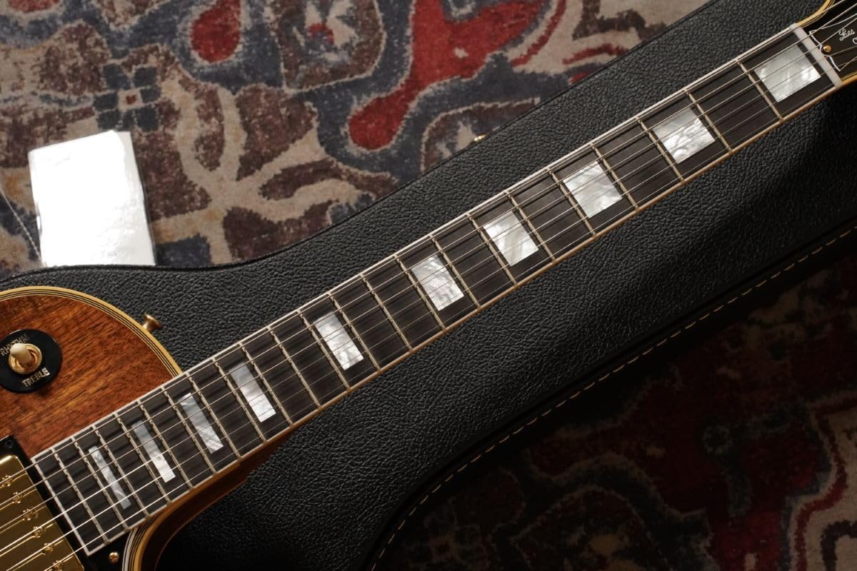 Amazon | Gibson Custom Shop M2M 1968 Les Paul Custom Koa Top