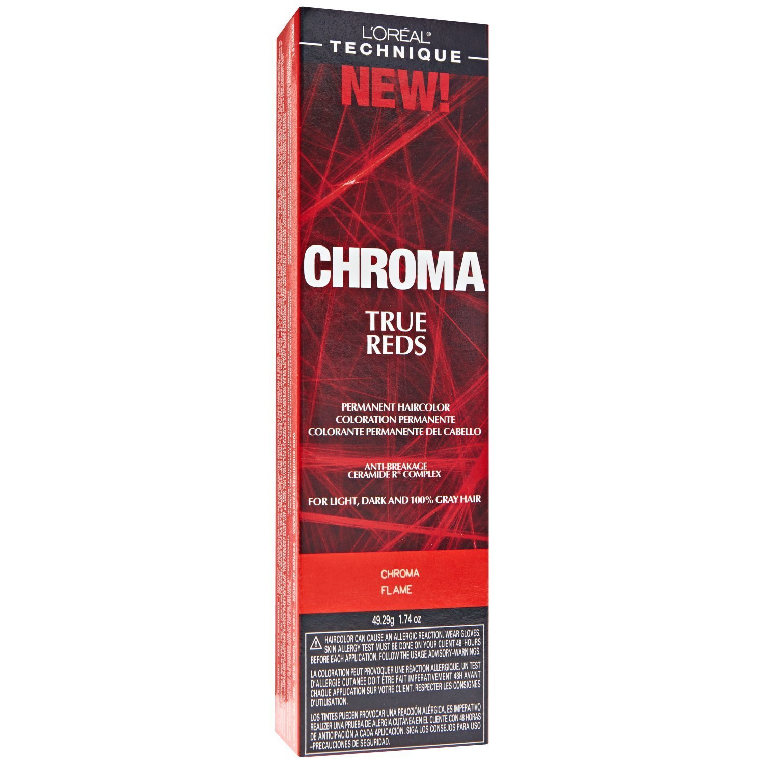 Loreal Chroma True Reds Hair Color - Flame 1.74 Ounce (51ml) (2 Pack)