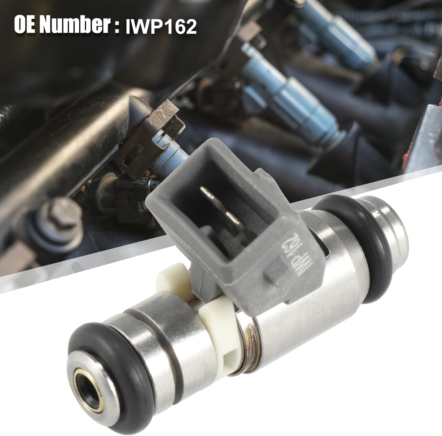 Motoforti 2pcs IWP162 Fuel Injector Replacement for Harley Davidson Softail 2004-2005 for Harley Davidson Dyna FLH FLT 2001-2010