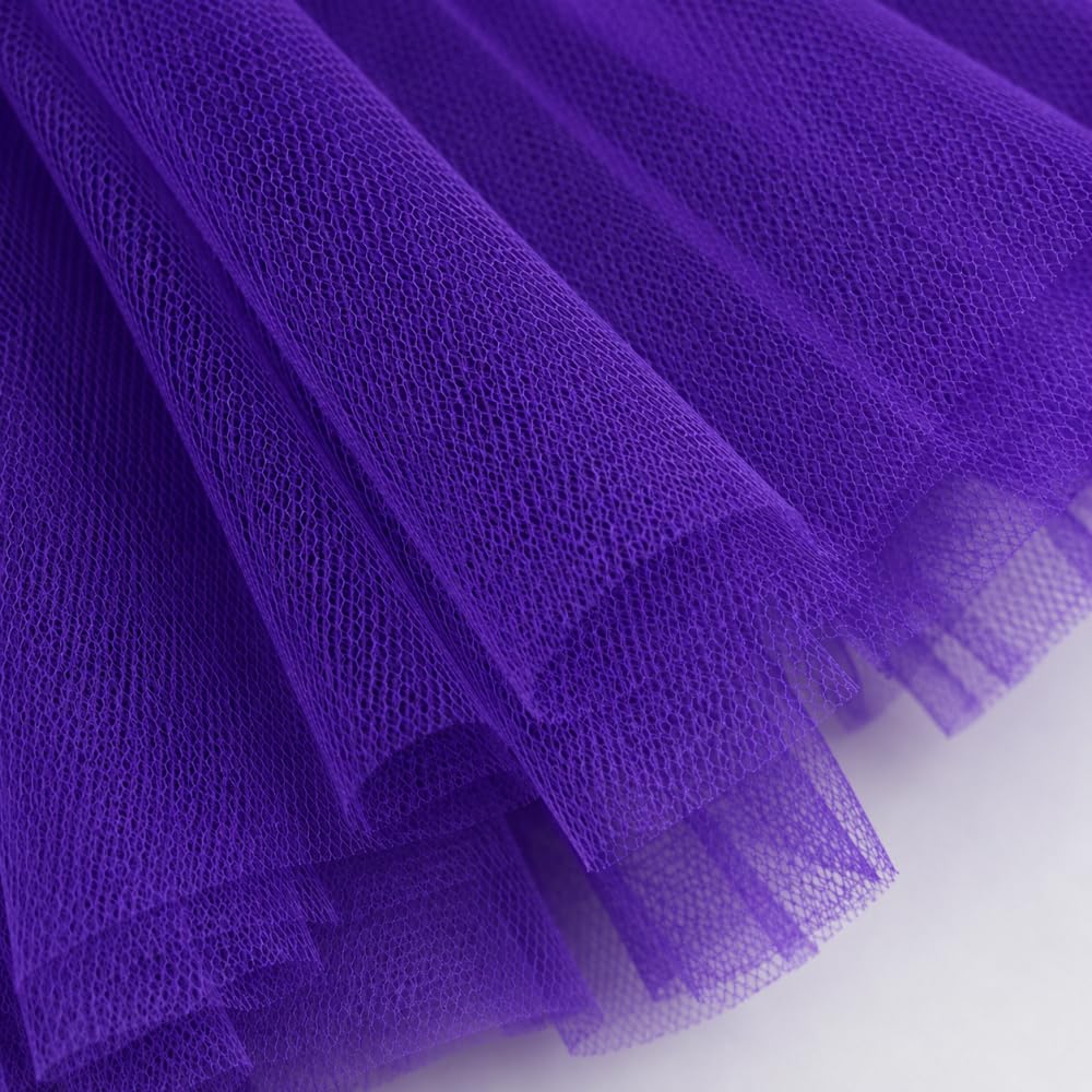 Robe Tutu De Ballet Professionnelle pour Filles, Costume De Ballerine Pancake pour Enfants Tenue De Danse Classique pour Spectacle Récital Compétition