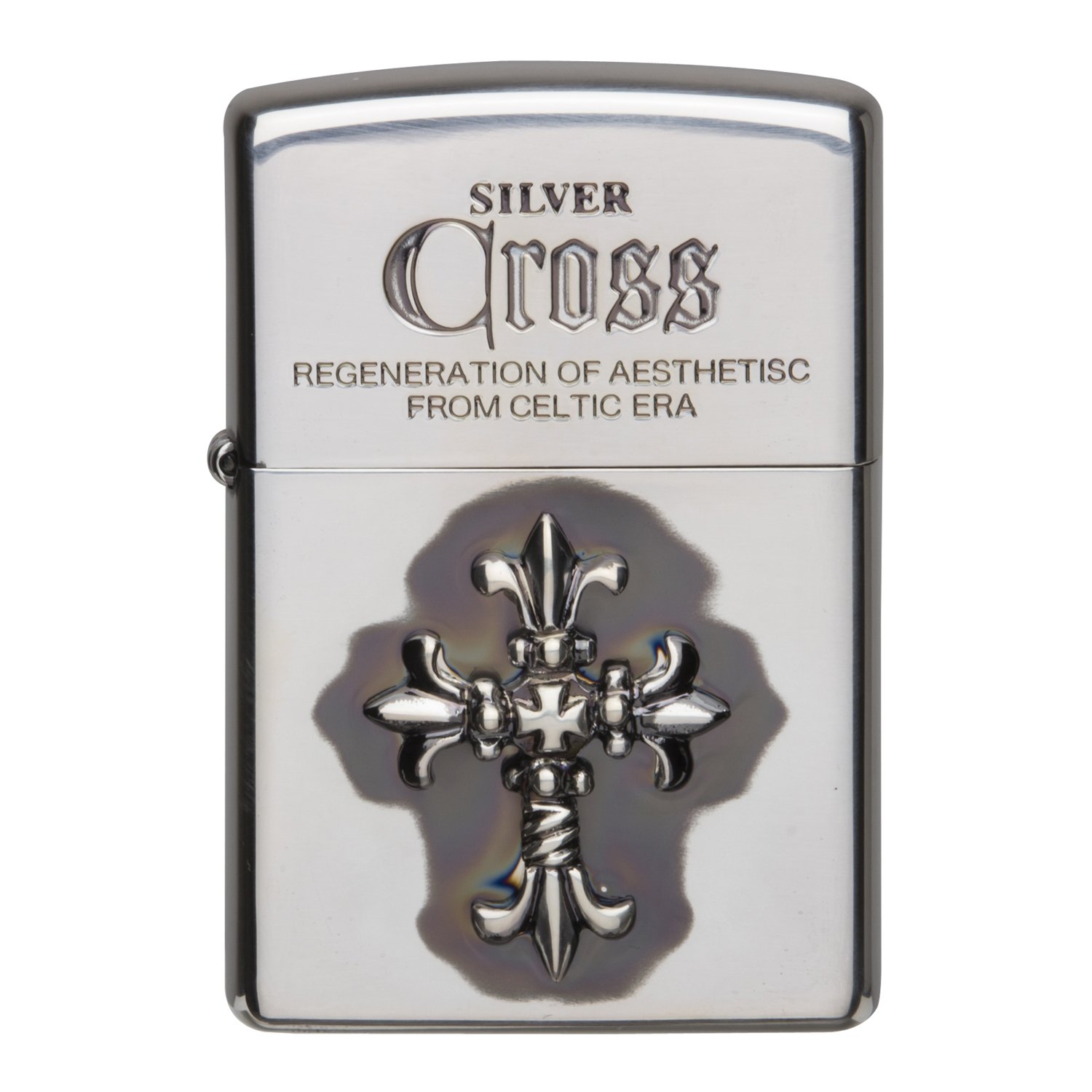 Amazon.co.jp: ZIPPO(ジッポー) ライター ZYA クロスメタル CRS-M 正規 