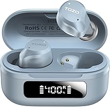 TOZO NC9 Hybrid Active Noise Cancelling Wireless Earbuds,...
