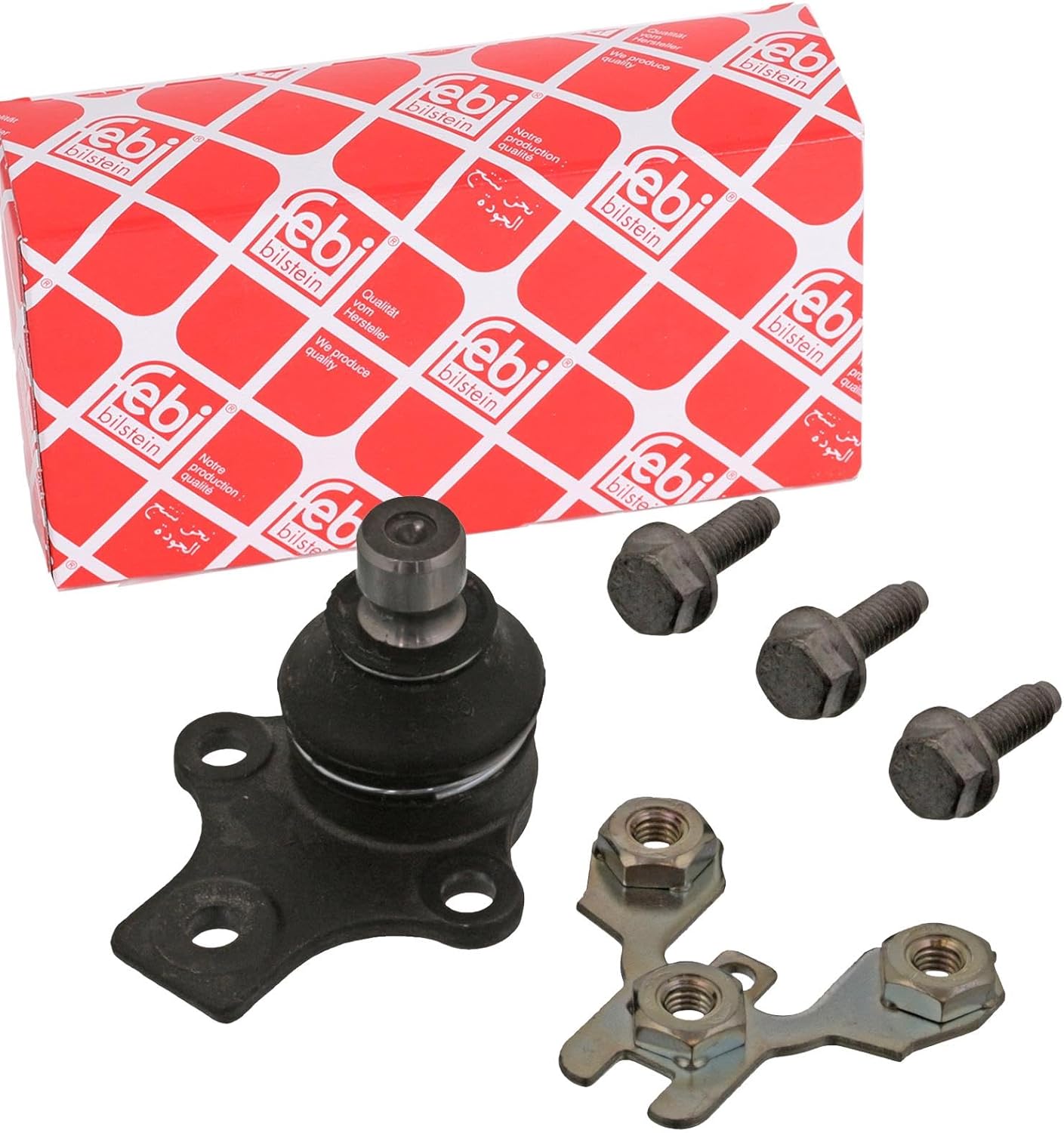 febi bilstein 01158 Ball Joint with additional parts, pack of one