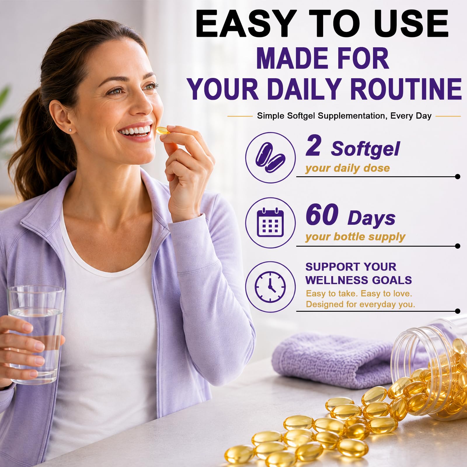 NMN Supplement 1000mg, NMN + Resveratrol for NAD+ Support & Healthy Aging — Amazon image 8