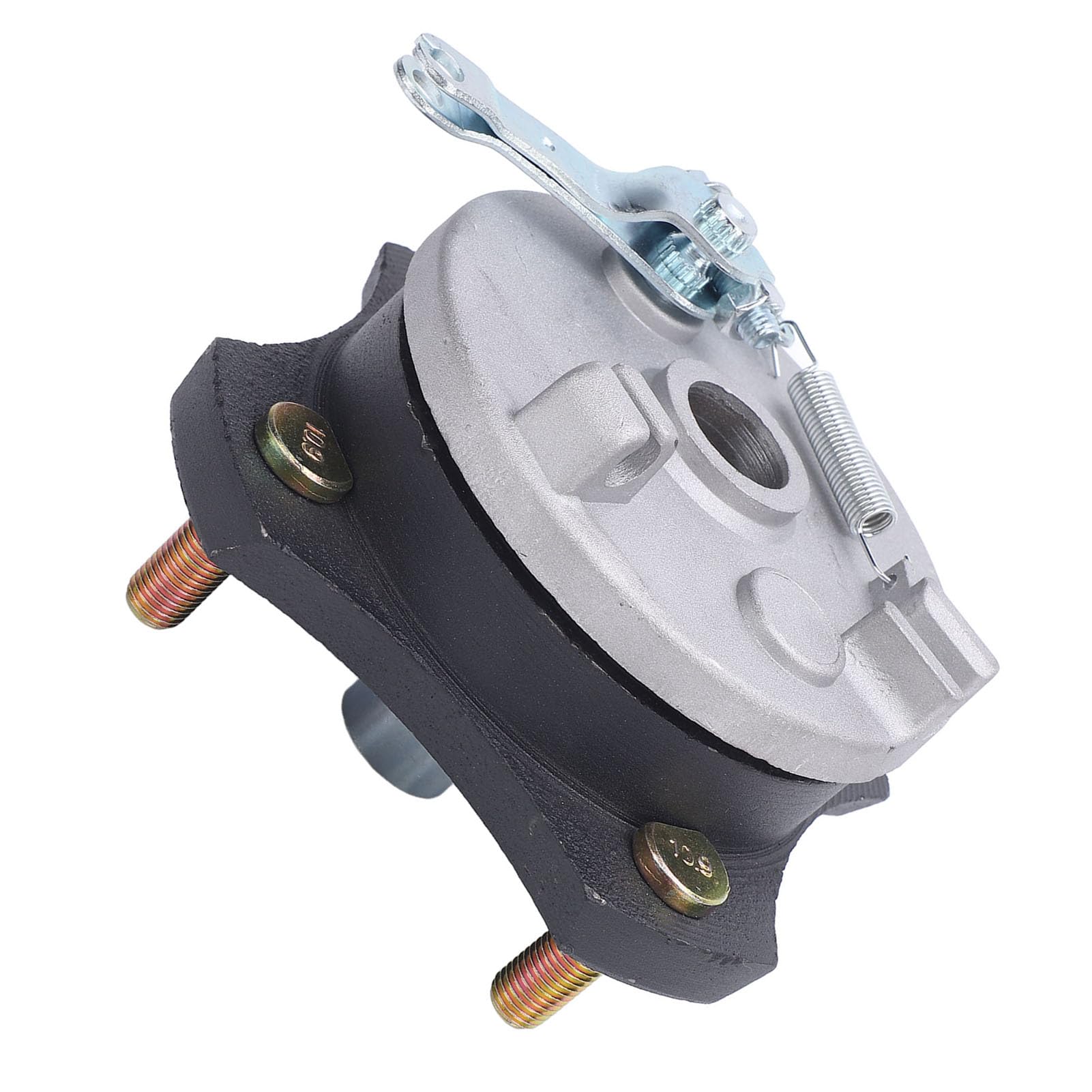 Jeffergarden Hub Bici Freno a Tamburo, Lega di Metallo Facile Installare di Batteria Freno a Bullone 4xm10 per 110 ATV GO Kart Utv