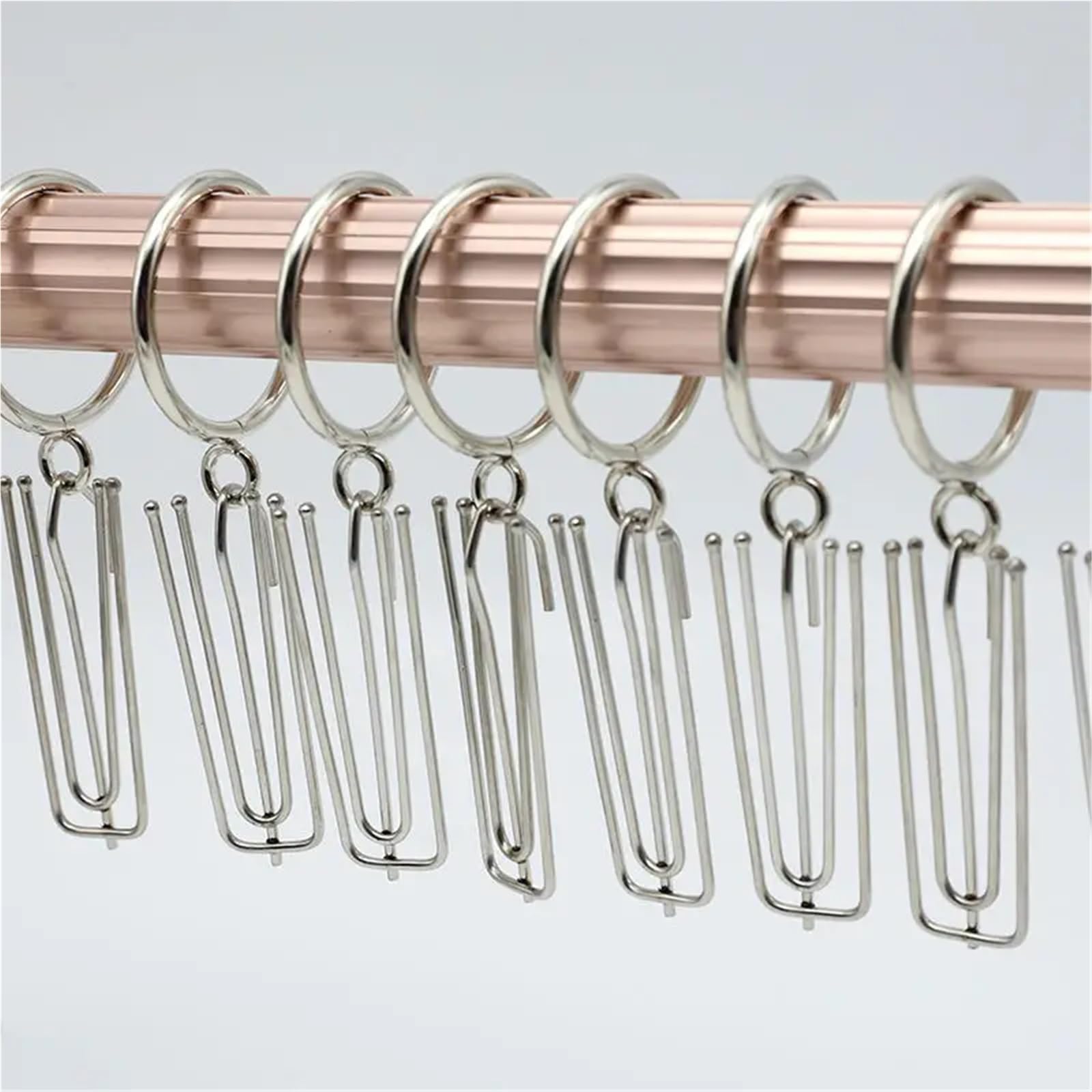 Vorhang Band Haken Anti-rost Gardinen Pinch Clip Legierung Dusche Tuch Klemme Falten Clips Hause