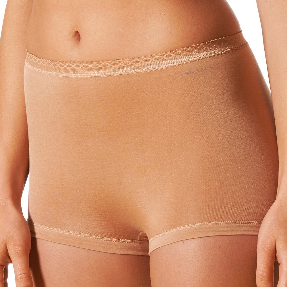 Mey 2er Pack Damen Panty Lights - 89206 - Skin - Größe 42 Bodysize - Damen Pants ohne Seitennähte Unterhosen für Damen- UNWAGO Set