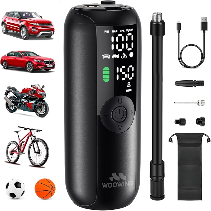 Woowind LP1 Electric Bike Tire Inflator