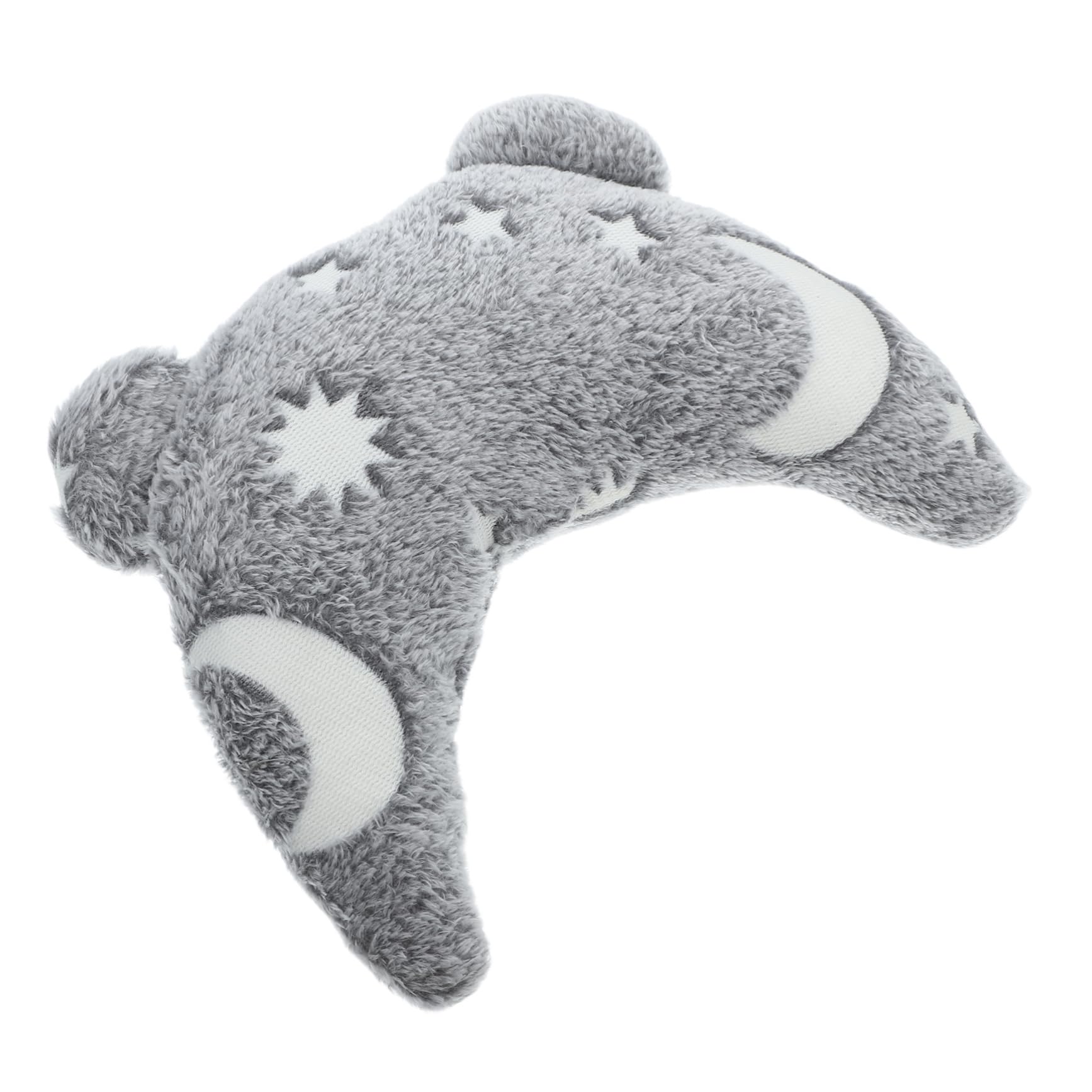 Levemolo Glowing Pillow for Cats and Dogs U-Shaped Pet Neck Pillow for Small Pets