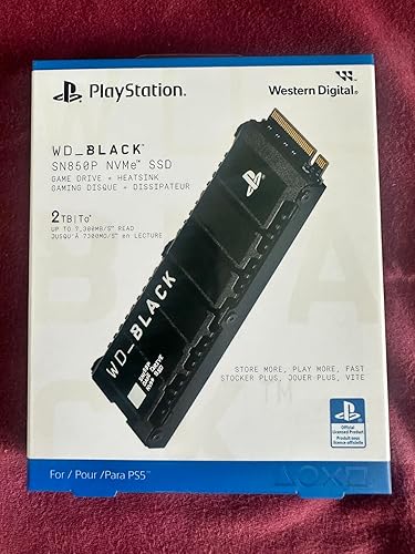 WD_BLACK 1TB SN850P NVMe M.2 SSD Officially Licensed Storage