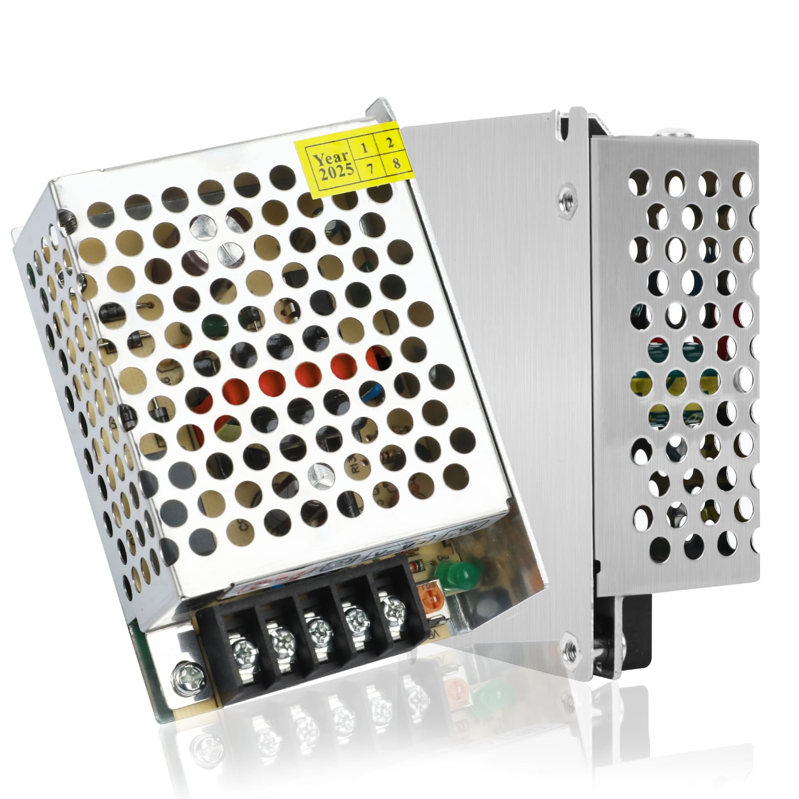 Transformator LED 24 V, 24 W, 230 V na 24 V 1 A, zasilacz sieciowy LED 24 V DC, transformator niskiego napięcia, bez szumów, bez migotania LED, 240 V na 24 V LED, zasilacz sieciowy, do taśm LED i lamp