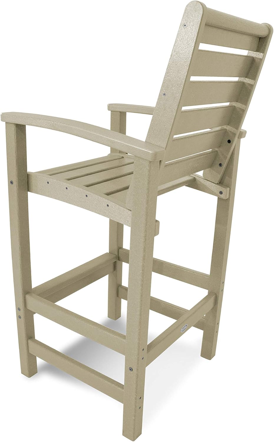POLYWOOD® Signature Bar Chair, Sand