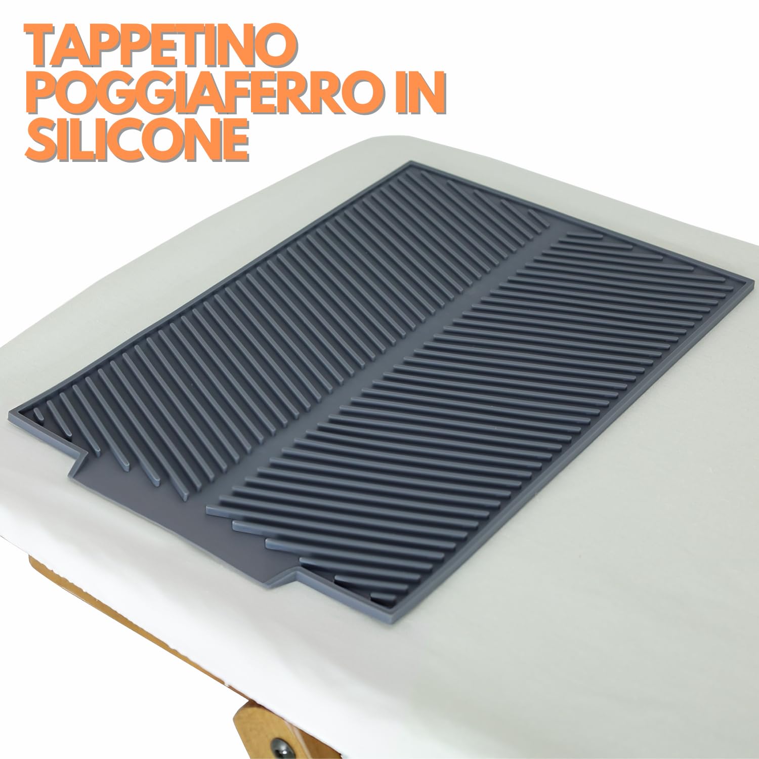 Marvin Asse da Stiro in Legno di Faggio Lara Richiudibile con Ruote e Ripiano Porta Biancheria Robusto Pieghevole Salvaspazio Made in italy (Noce)
