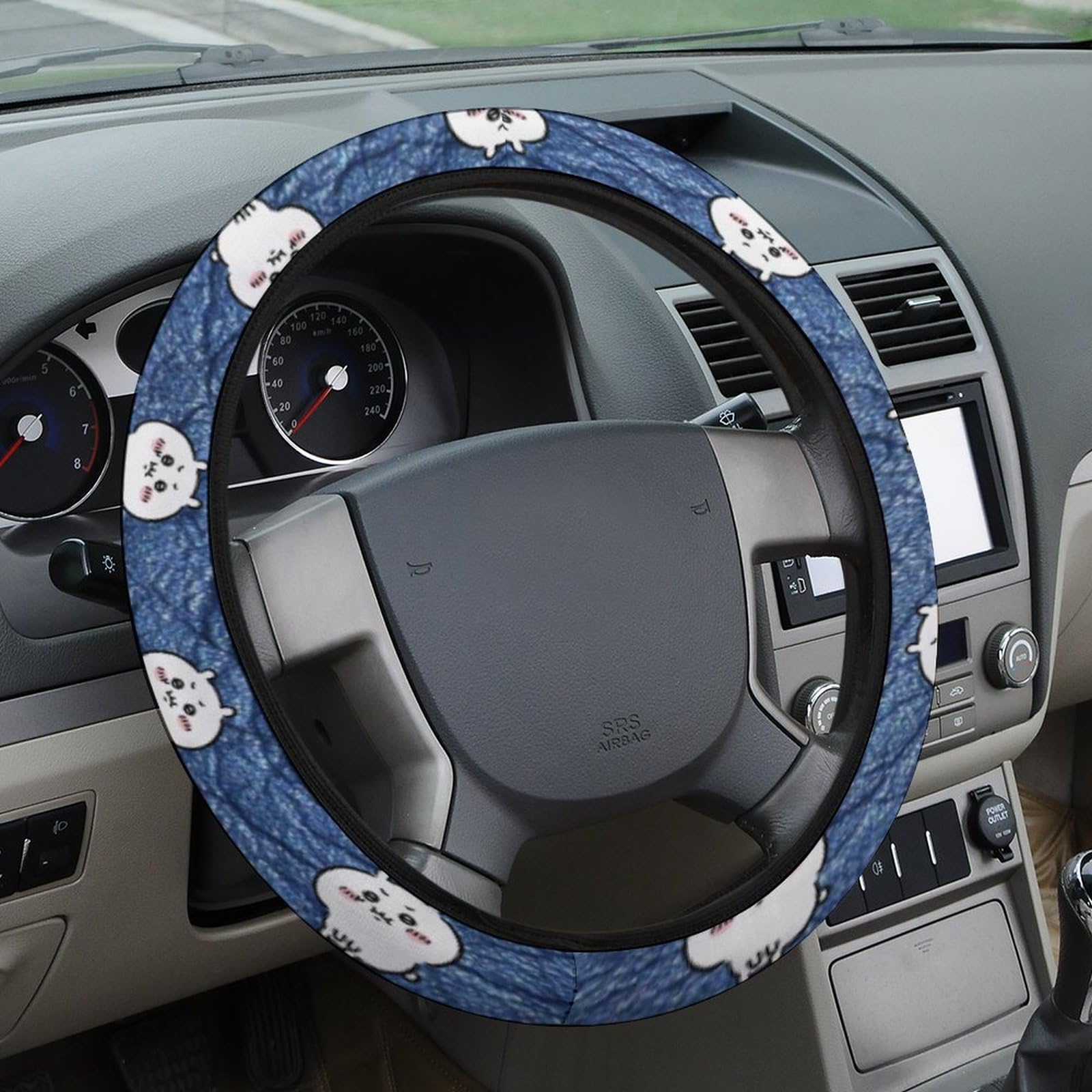 Amazon | ハンドルカバー ちいかわ (ちいかわ花) 軽自動車/普通車