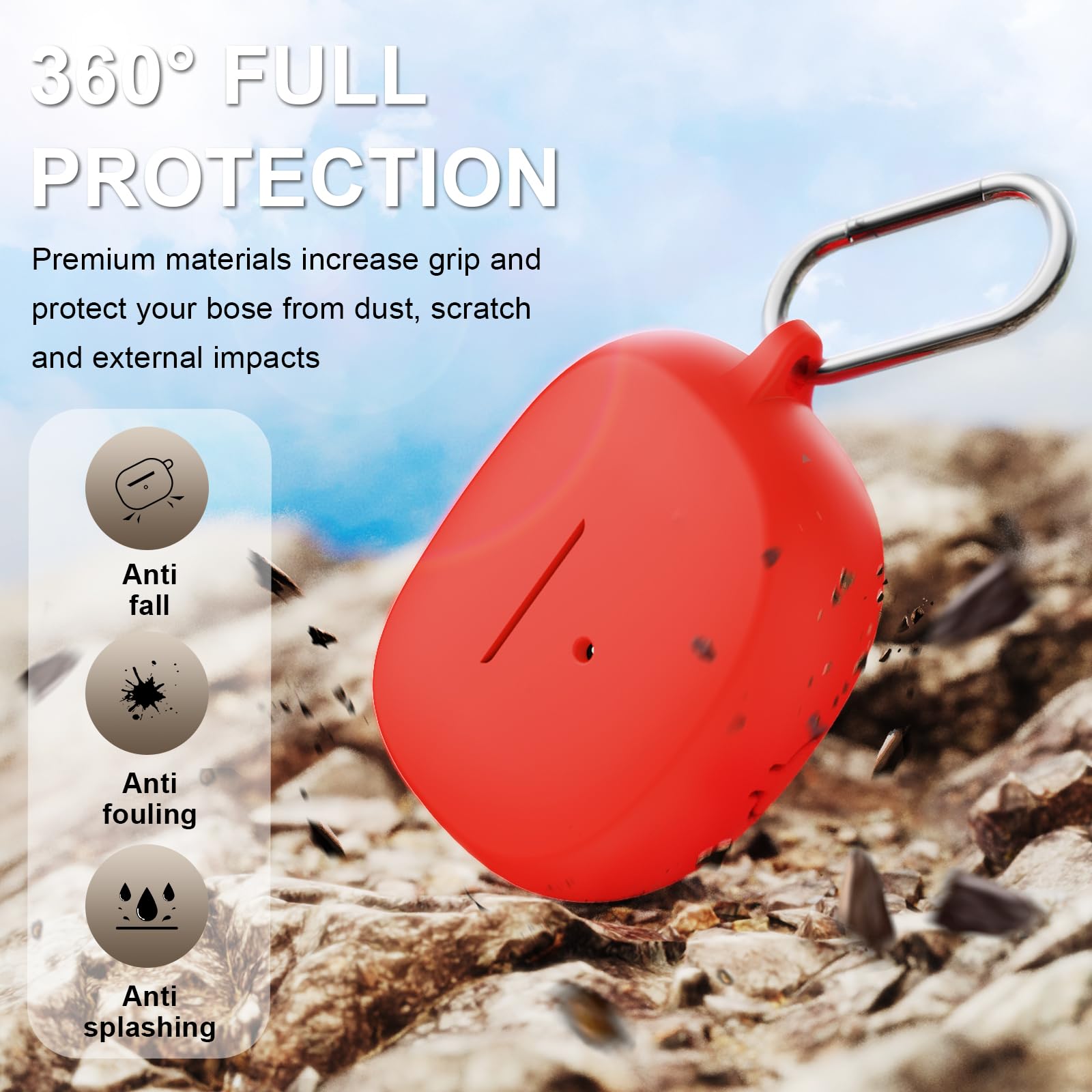 Amazon.com: LDSXAY Compatible with Bose Ultra Open Earbuds Case