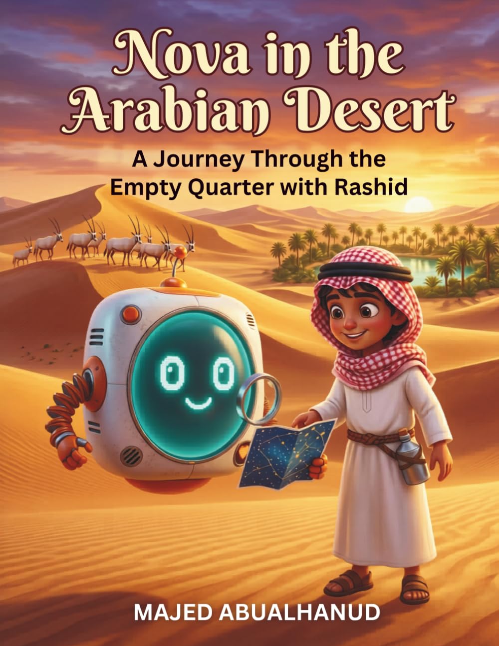 Nova in the Arabian Desert: A Journey Through the Empty Quarter with Rashid: A STEM Adventure About Desert Science, Nature, and Friendship for Kids Ages 5–8 (Nova STEM Adventures)