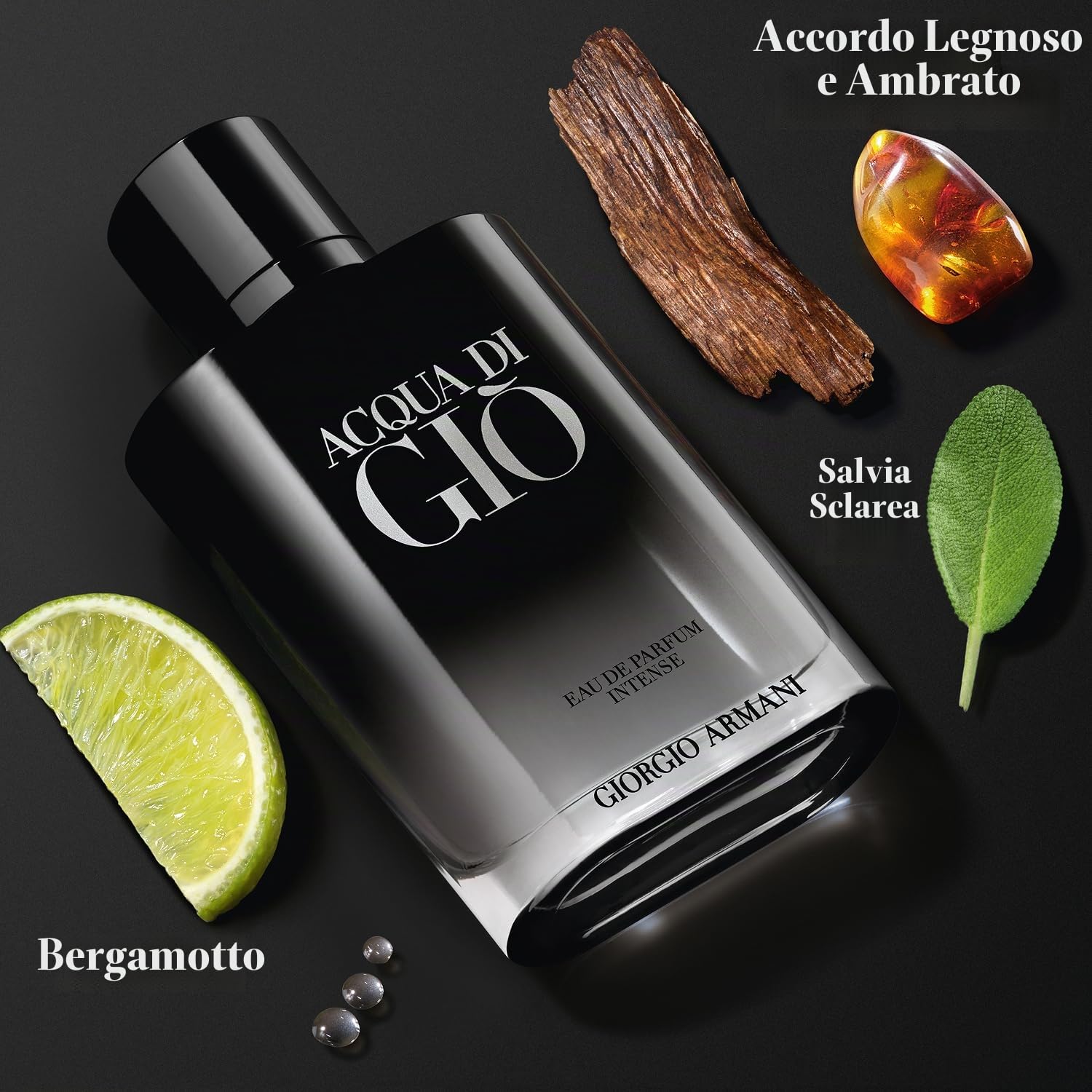 Armani Beauty Acqua di Giò Eau de Parfum Intense - Colonia legnosa - 1 Fl Oz