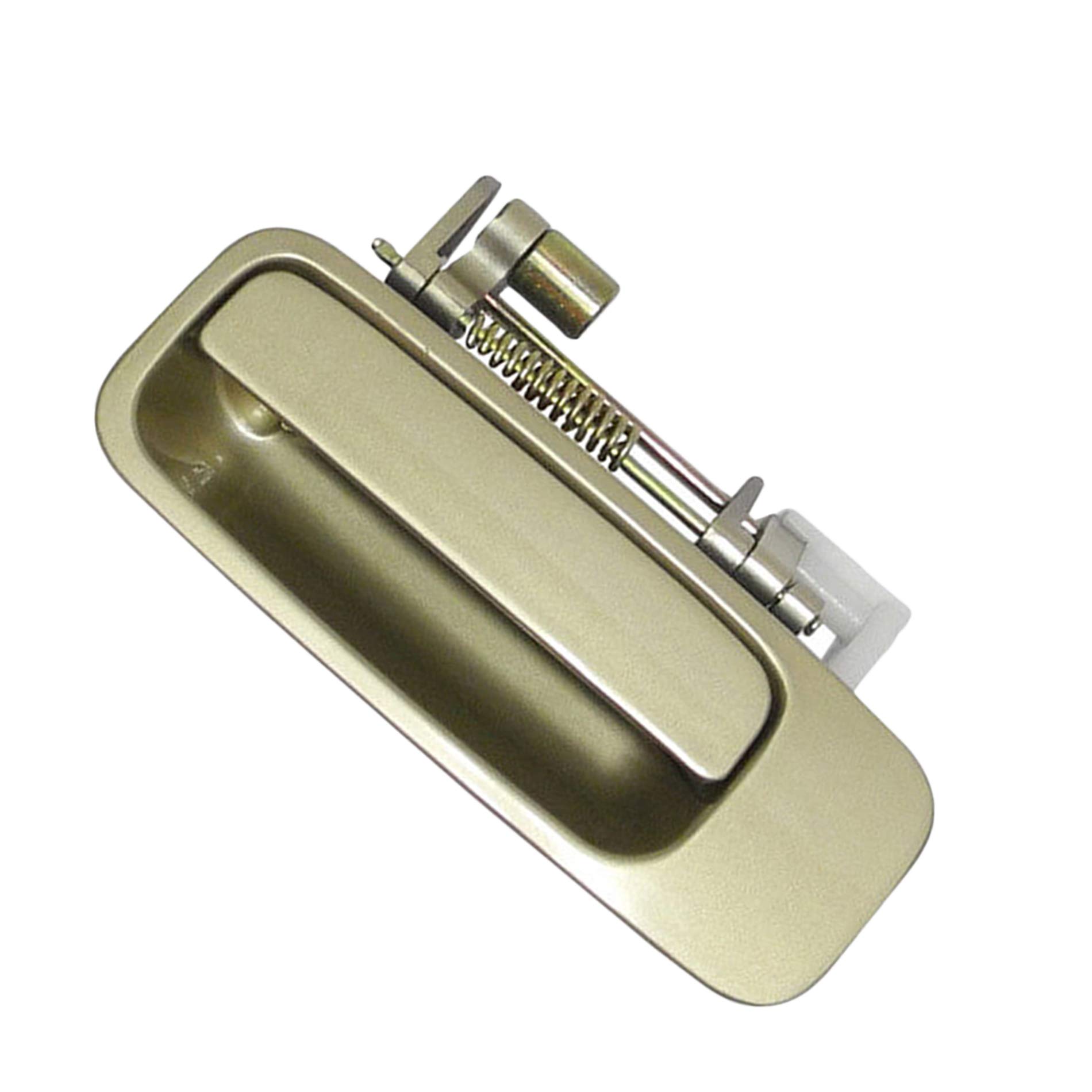 CF Advance Compatible with Toyota Rear Left 1997-2001 Camry Cashmere Beige Metallic 4M9 Exterior Outside Door Handle 97 98 99 00 01